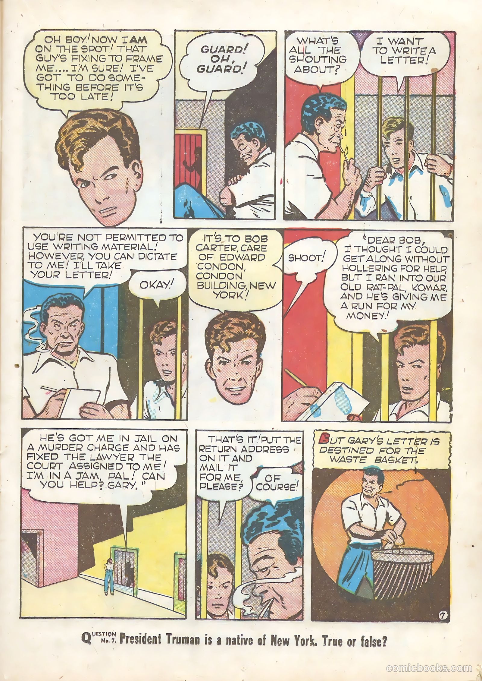 Target Comics #11 (1940) — page 19 of 68