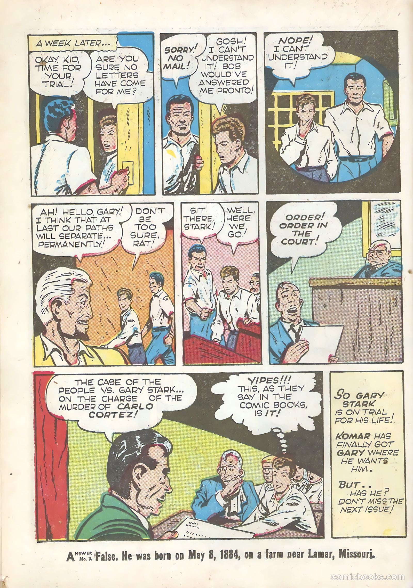 Target Comics #11 (1940) — page 20 of 68