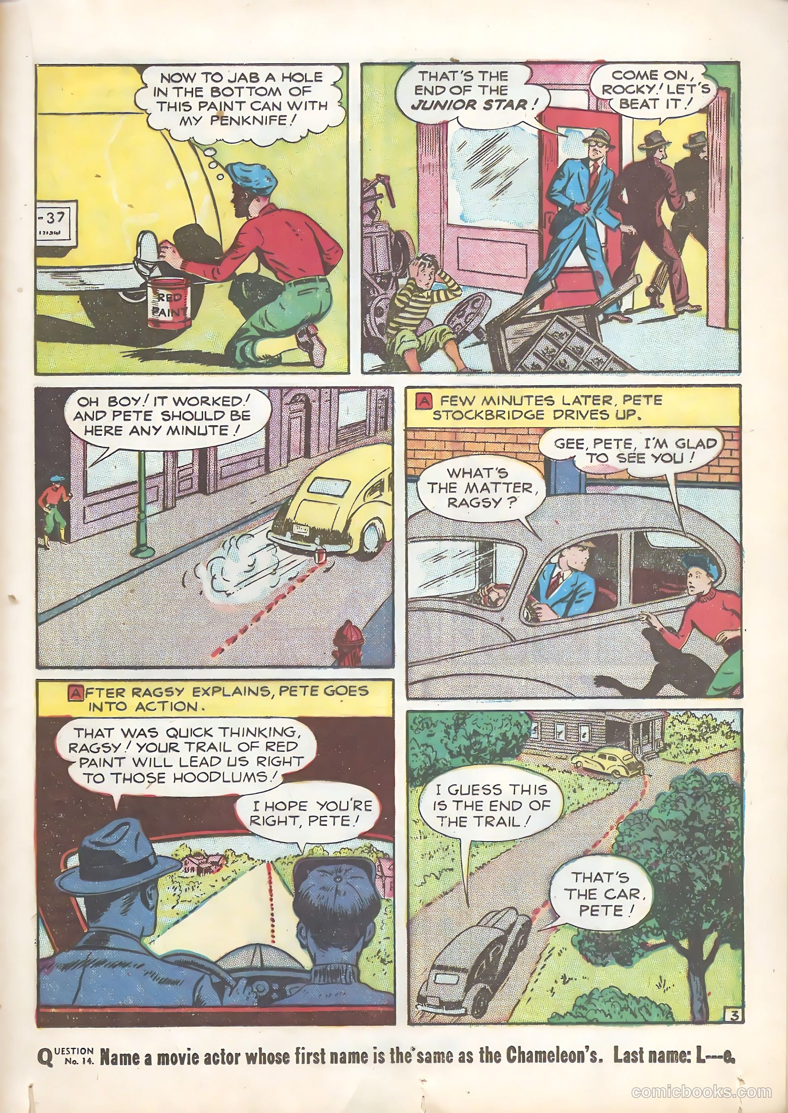 Target Comics #11 (1940) — page 35 of 68