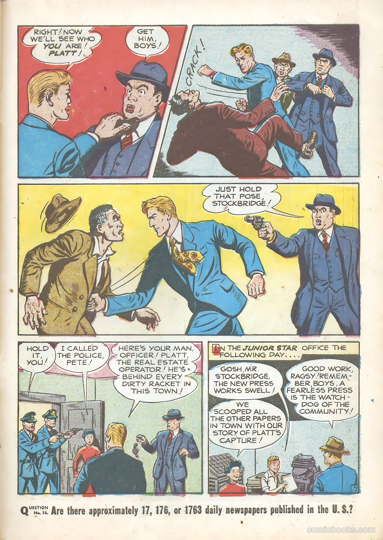 Target Comics #11 (1940) — page 39 of 68