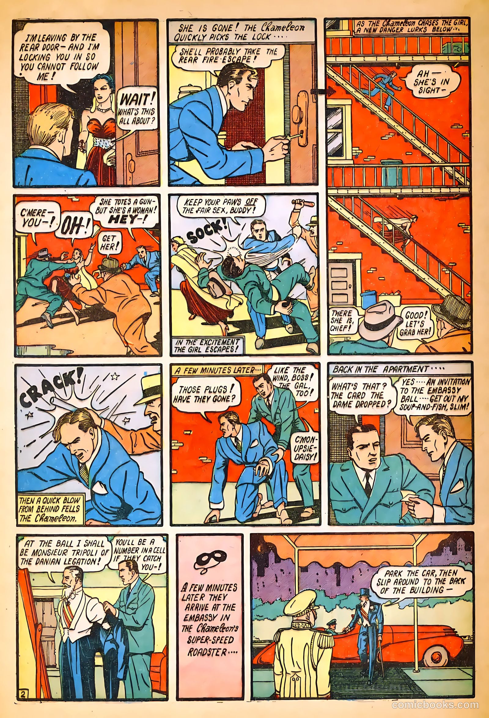 Target Comics #11 (1940) — page 54 of 68