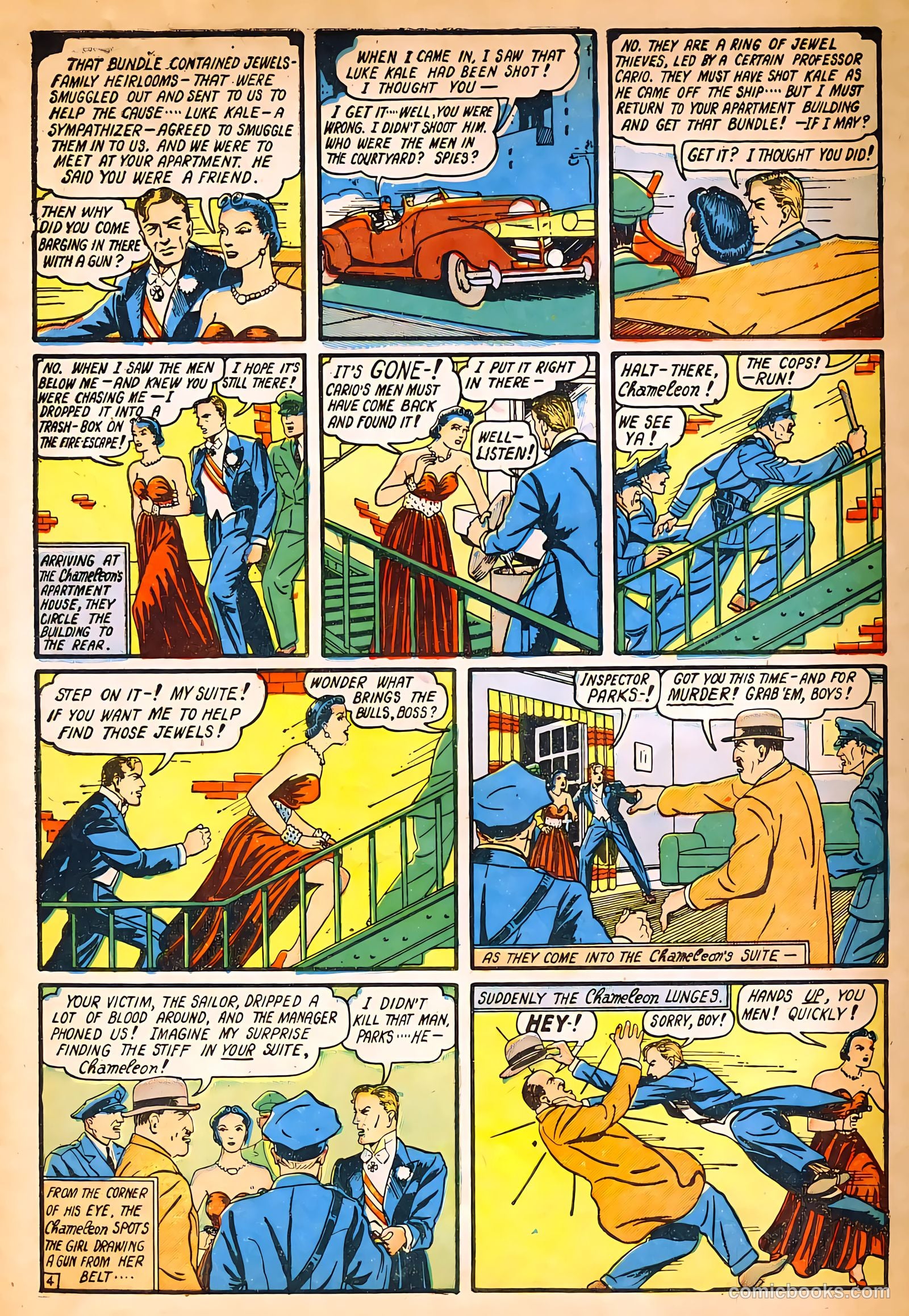 Target Comics #11 (1940) — page 56 of 68
