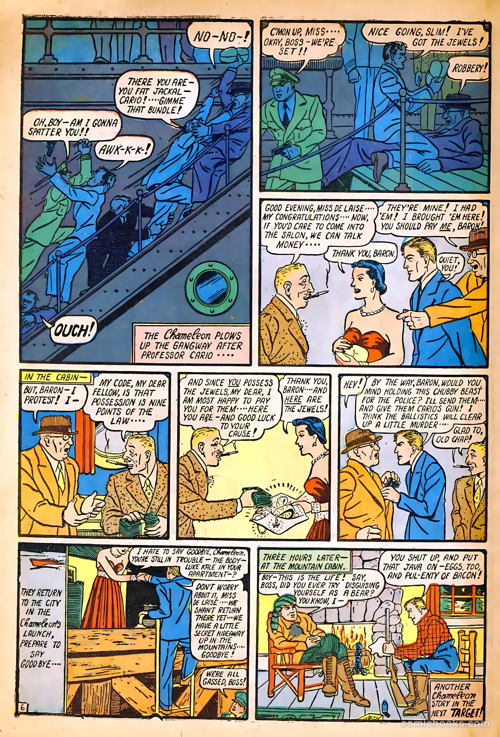 Target Comics #11 (1940) — page 58 of 68