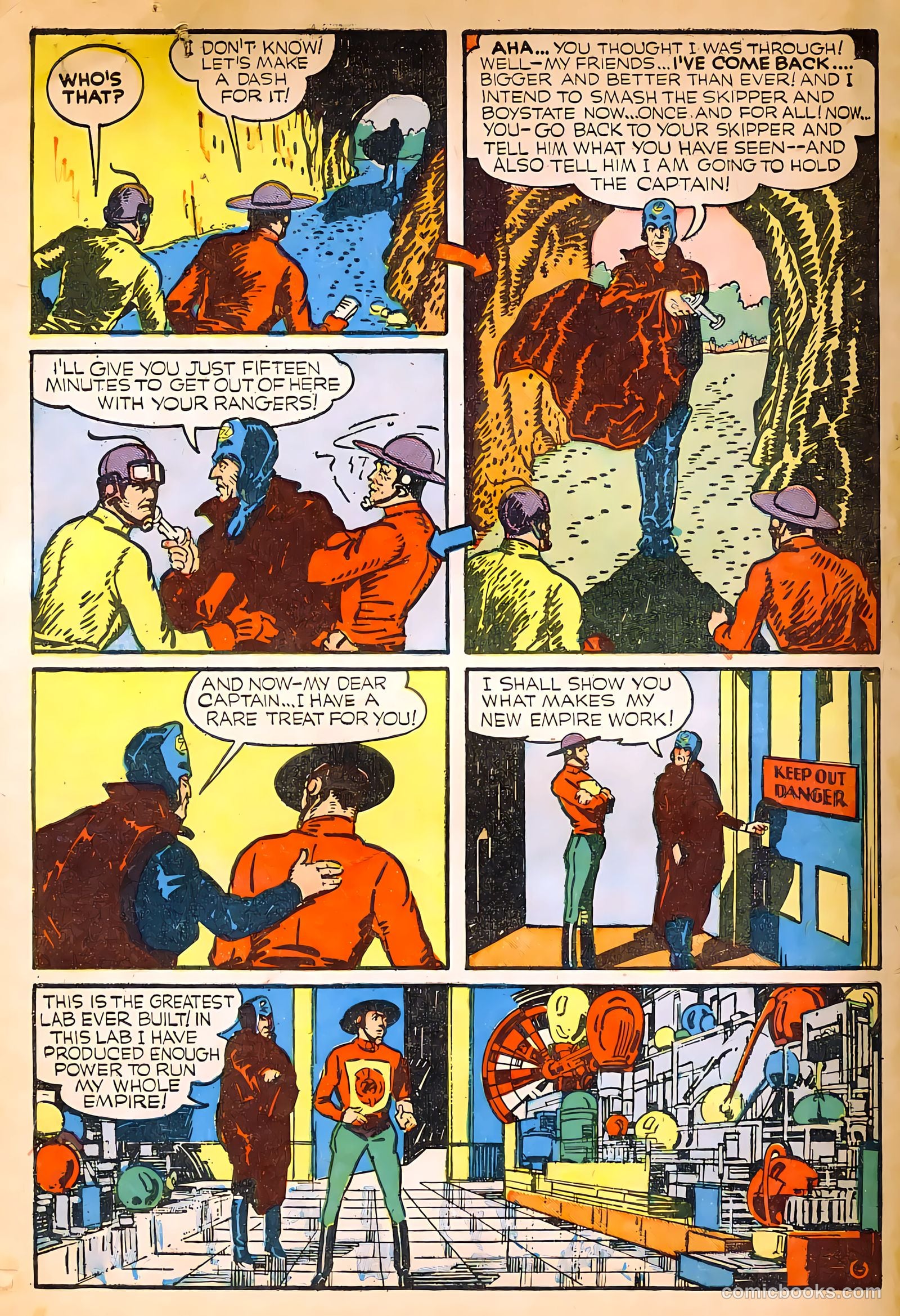 Target Comics #11 (1940) — page 64 of 68