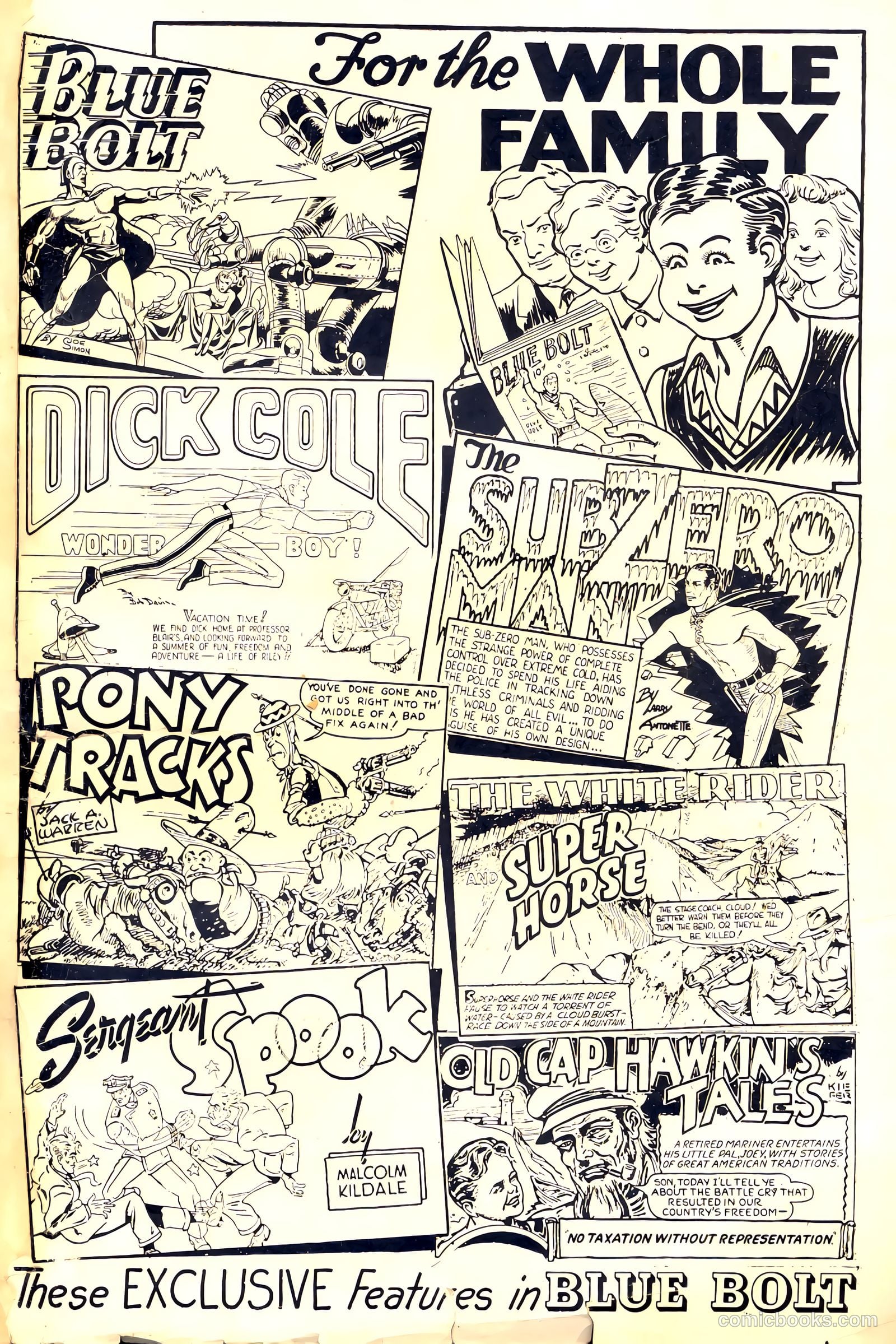 Target Comics #11 (1940) — page 67 of 68