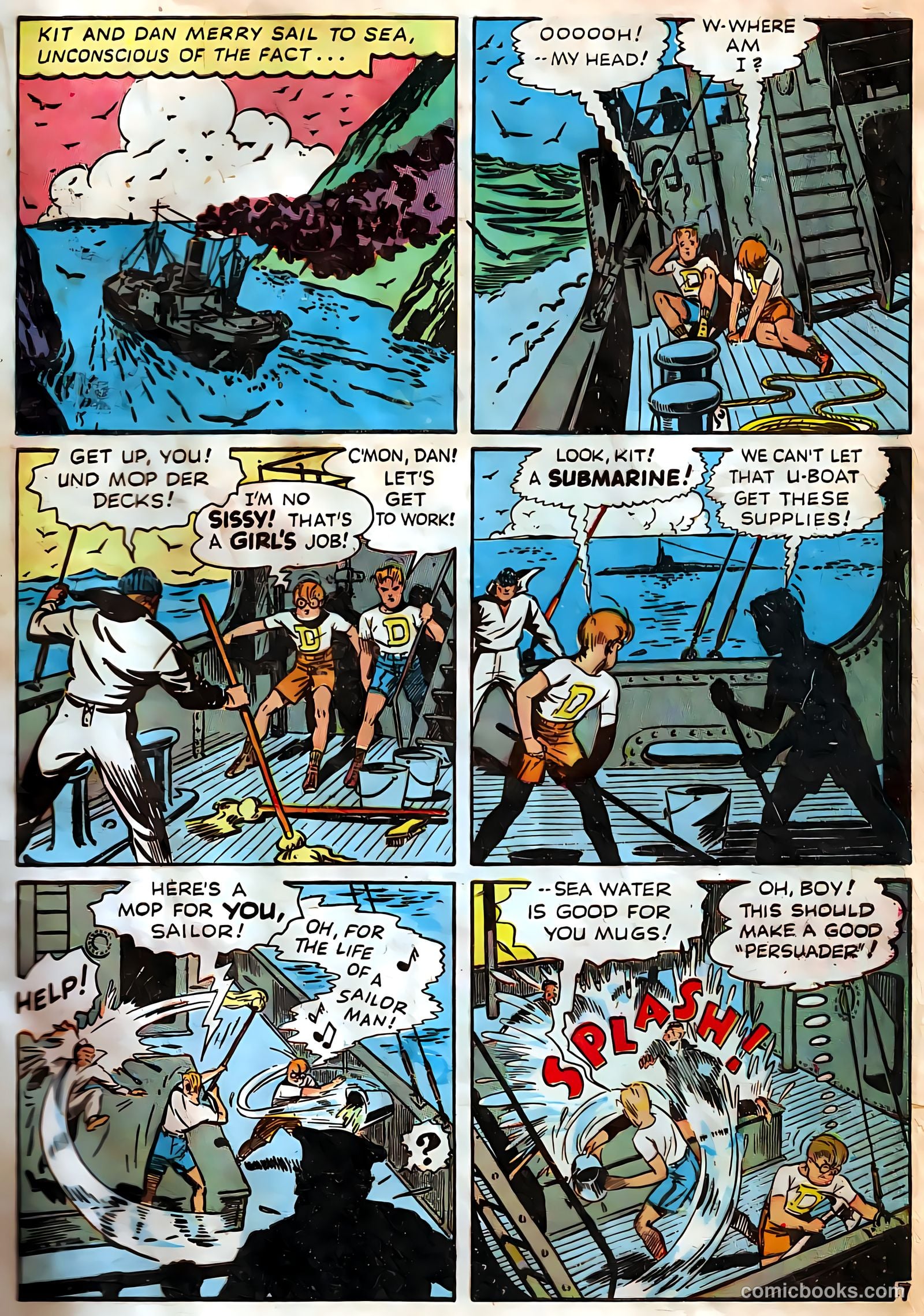 Target Comics #8 (1945) — page 9 of 68