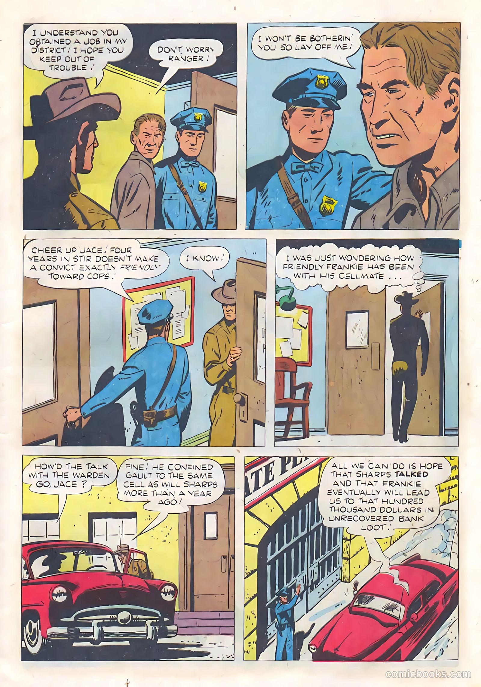 Jace Pearson of the Texas Rangers #9 (1955) — page 5 of 36