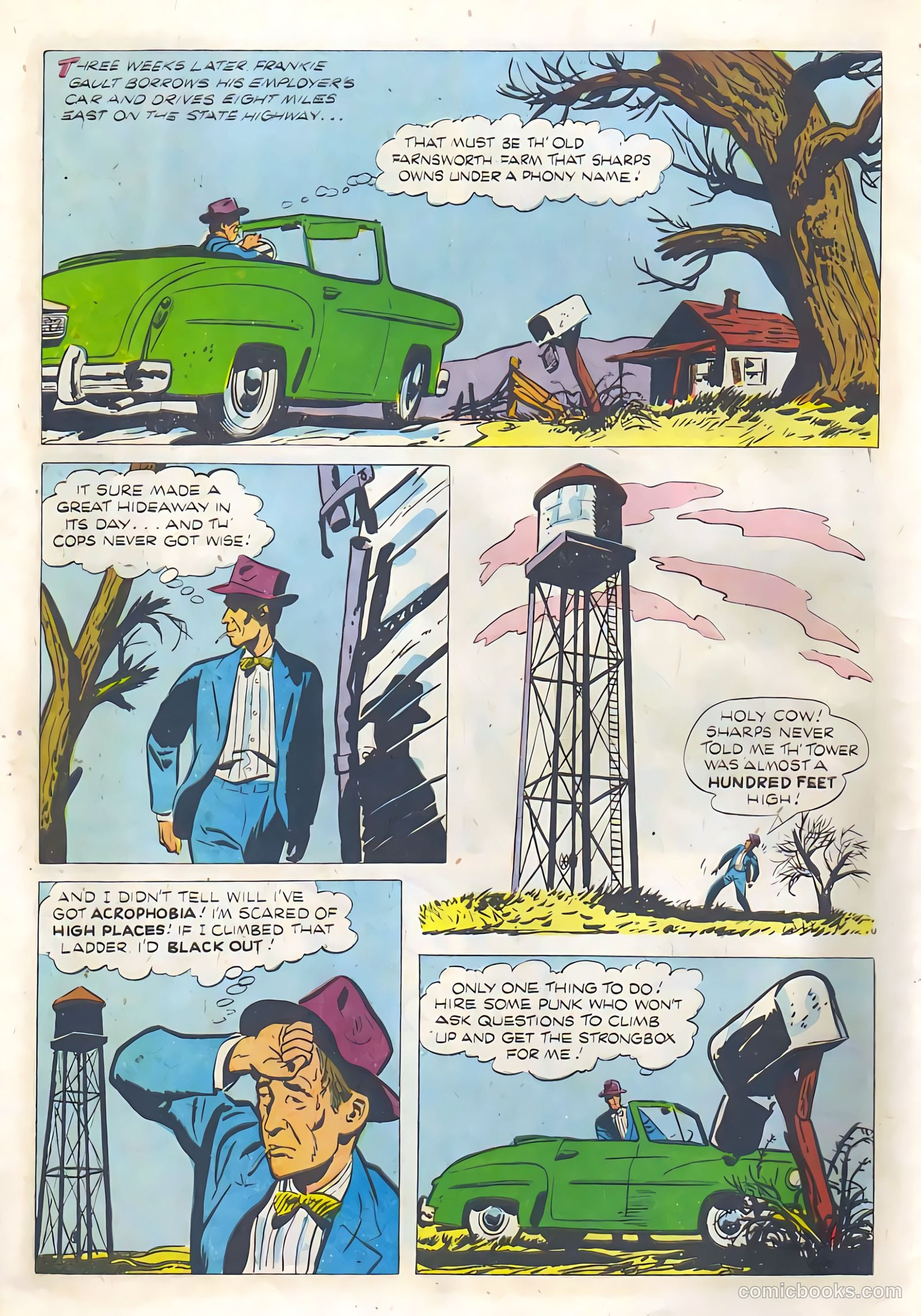 Jace Pearson of the Texas Rangers #9 (1955) — page 6 of 36