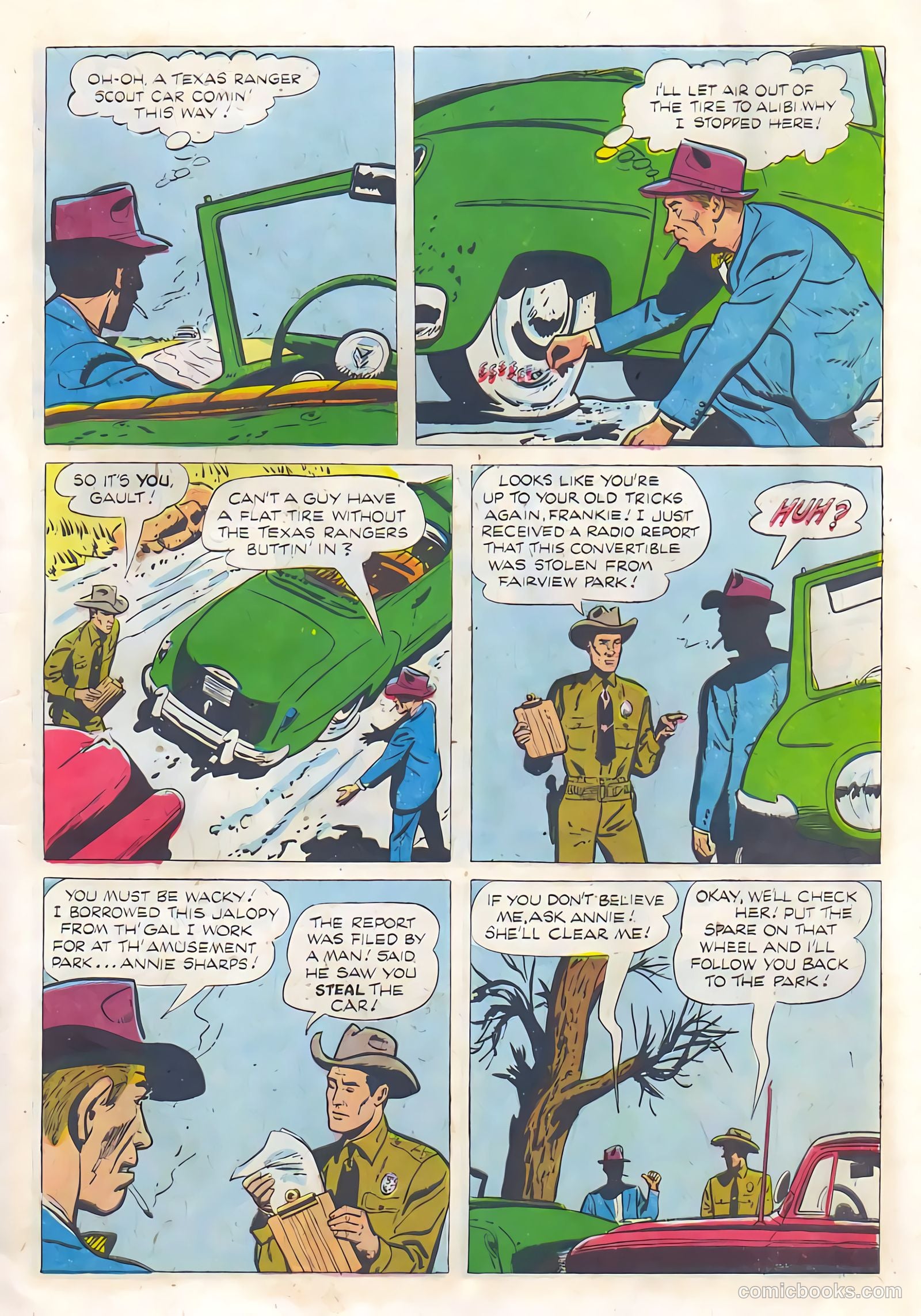 Jace Pearson of the Texas Rangers #9 (1955) — page 7 of 36
