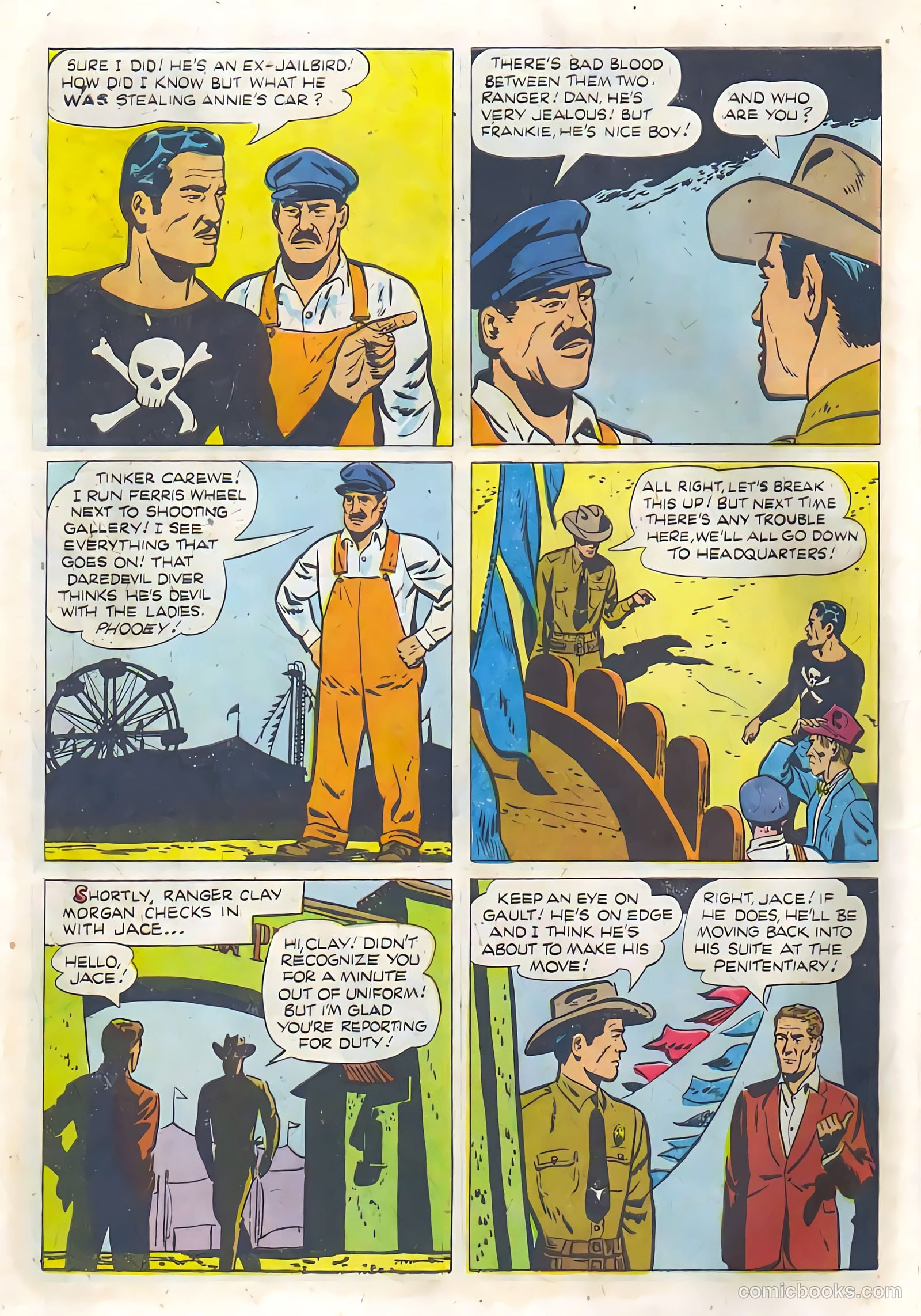 Jace Pearson of the Texas Rangers #9 (1955) — page 10 of 36