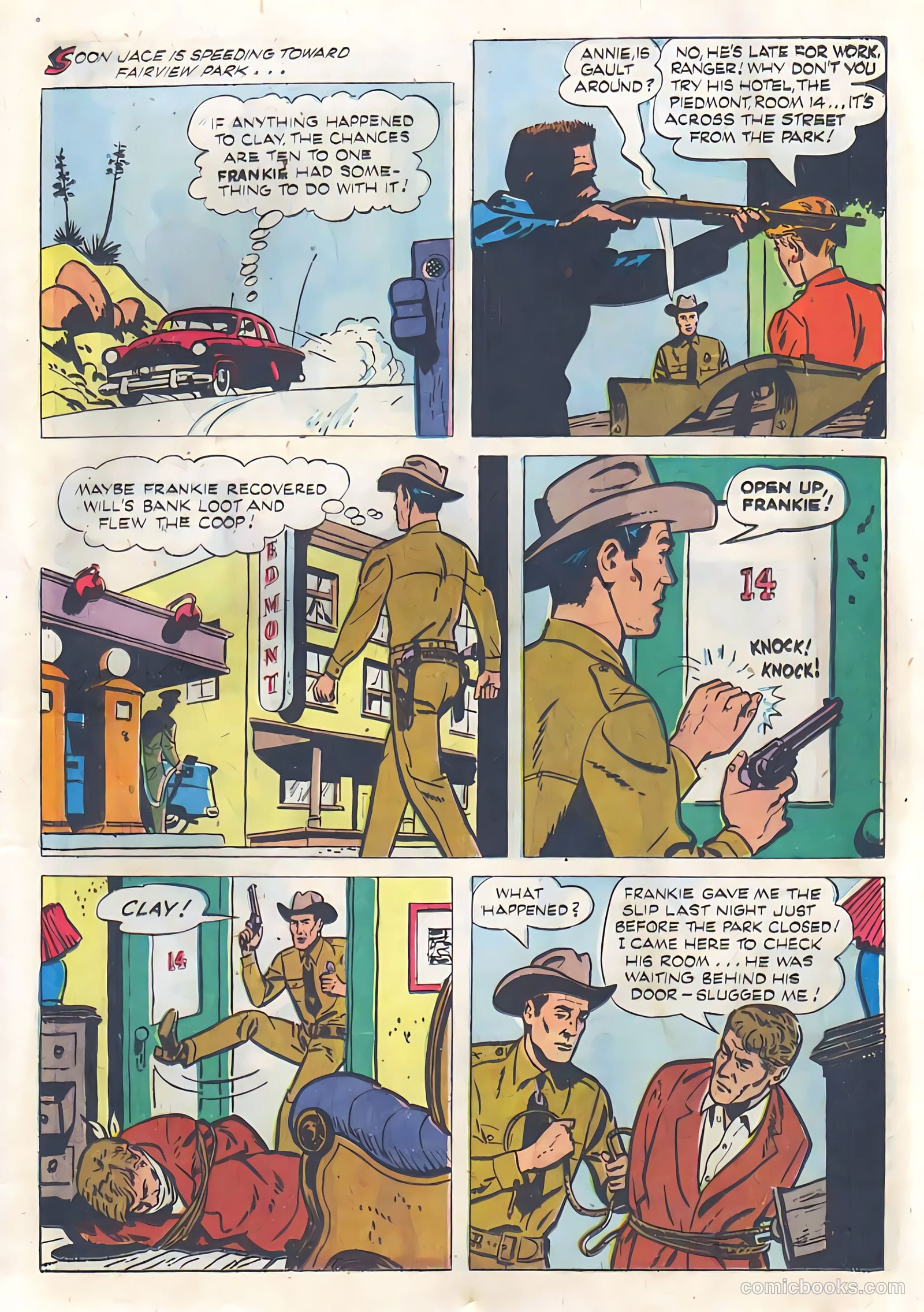 Jace Pearson of the Texas Rangers #9 (1955) — page 13 of 36
