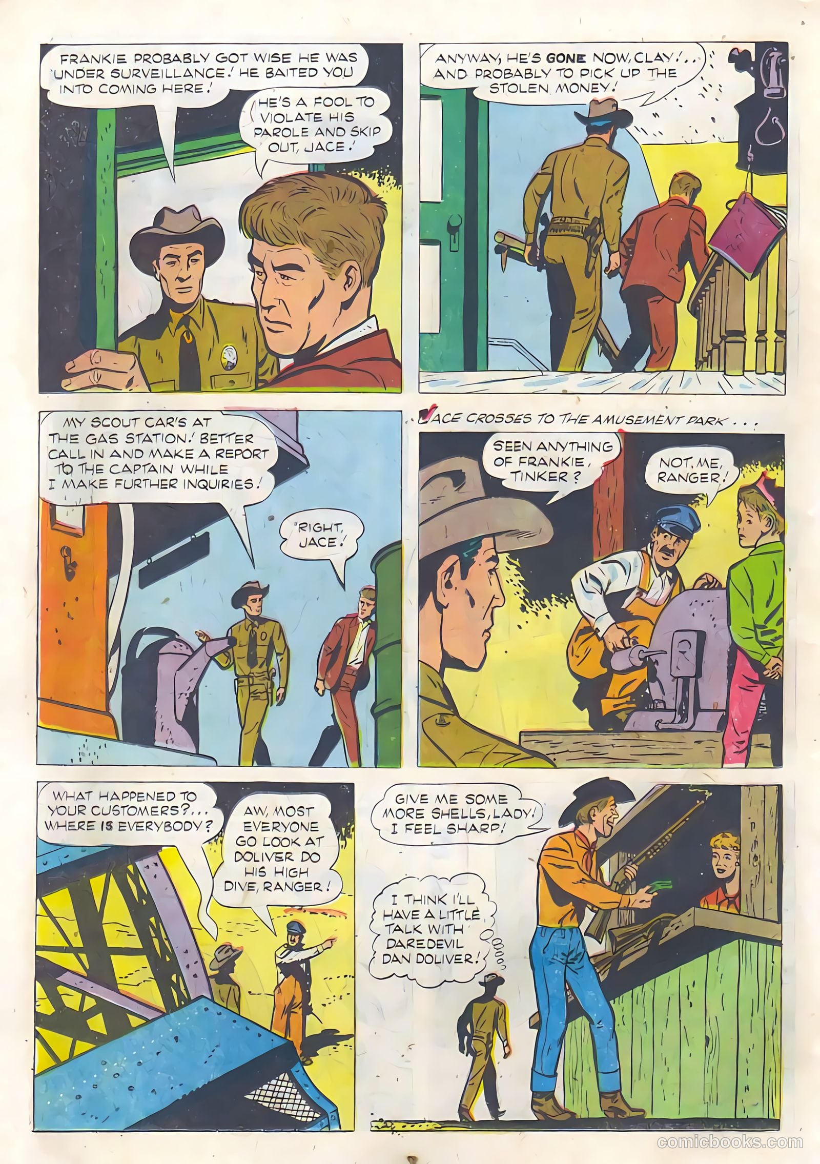 Jace Pearson of the Texas Rangers #9 (1955) — page 14 of 36