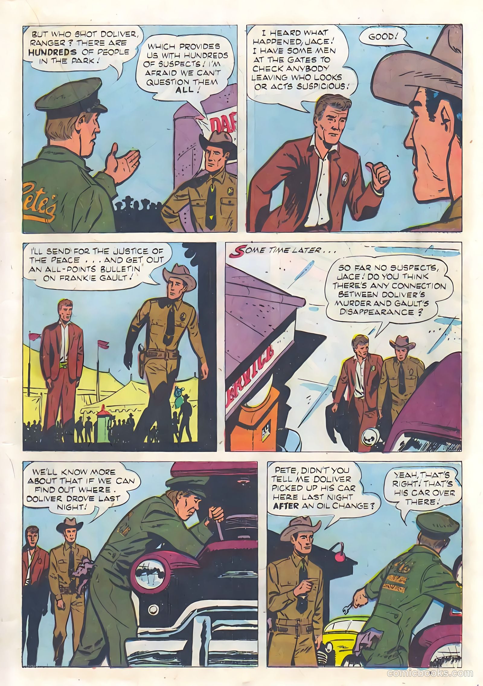 Jace Pearson of the Texas Rangers #9 (1955) — page 17 of 36
