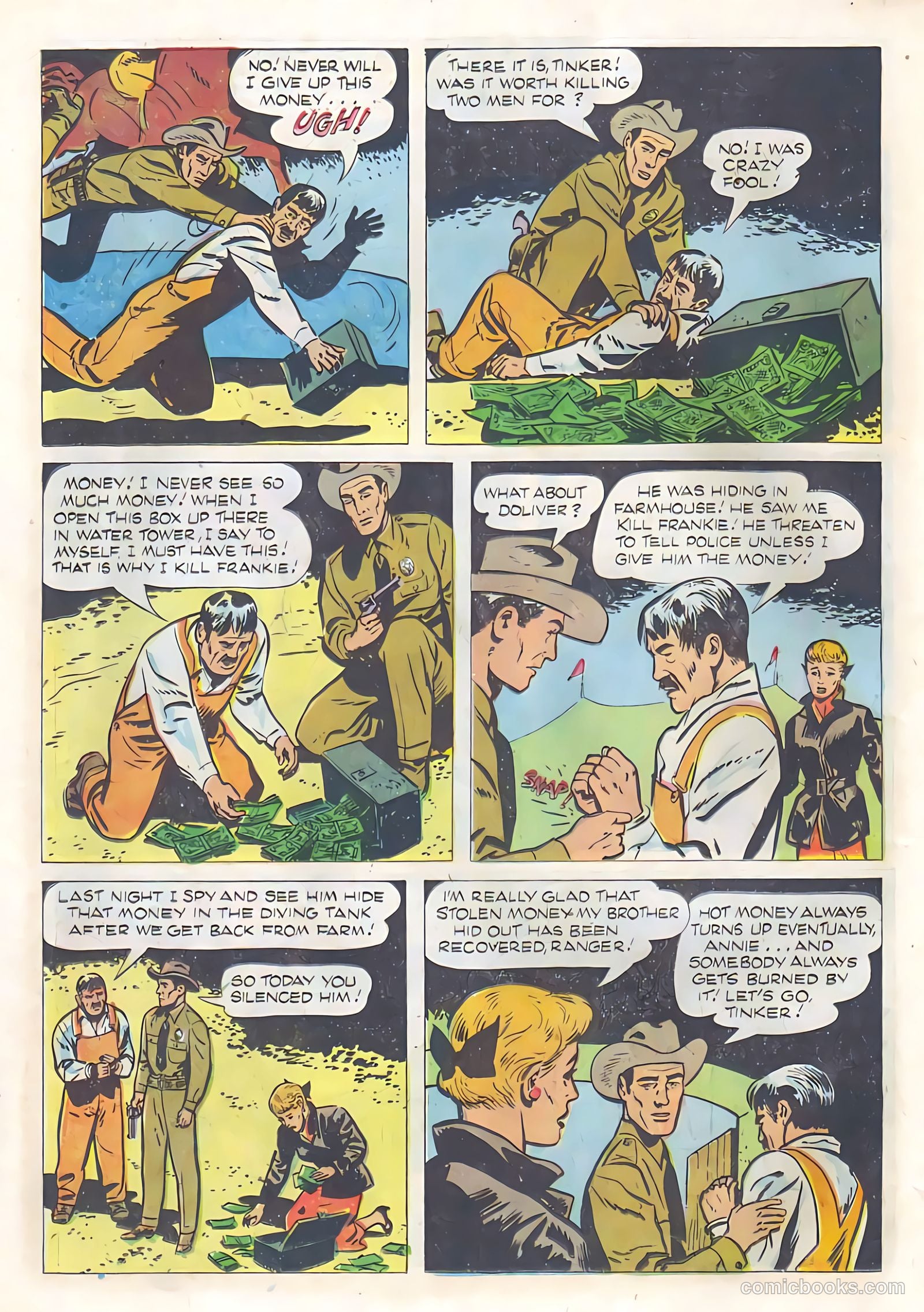 Jace Pearson of the Texas Rangers #9 (1955) — page 26 of 36