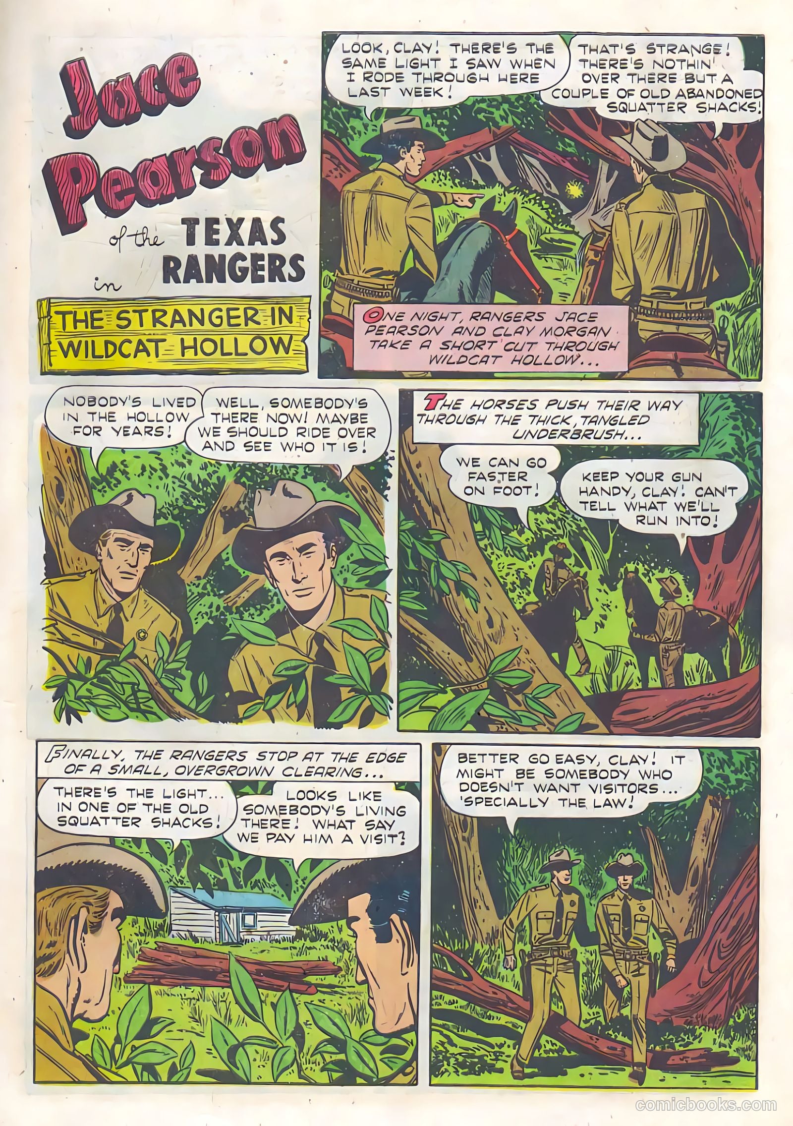 Jace Pearson of the Texas Rangers #9 (1955) — page 27 of 36