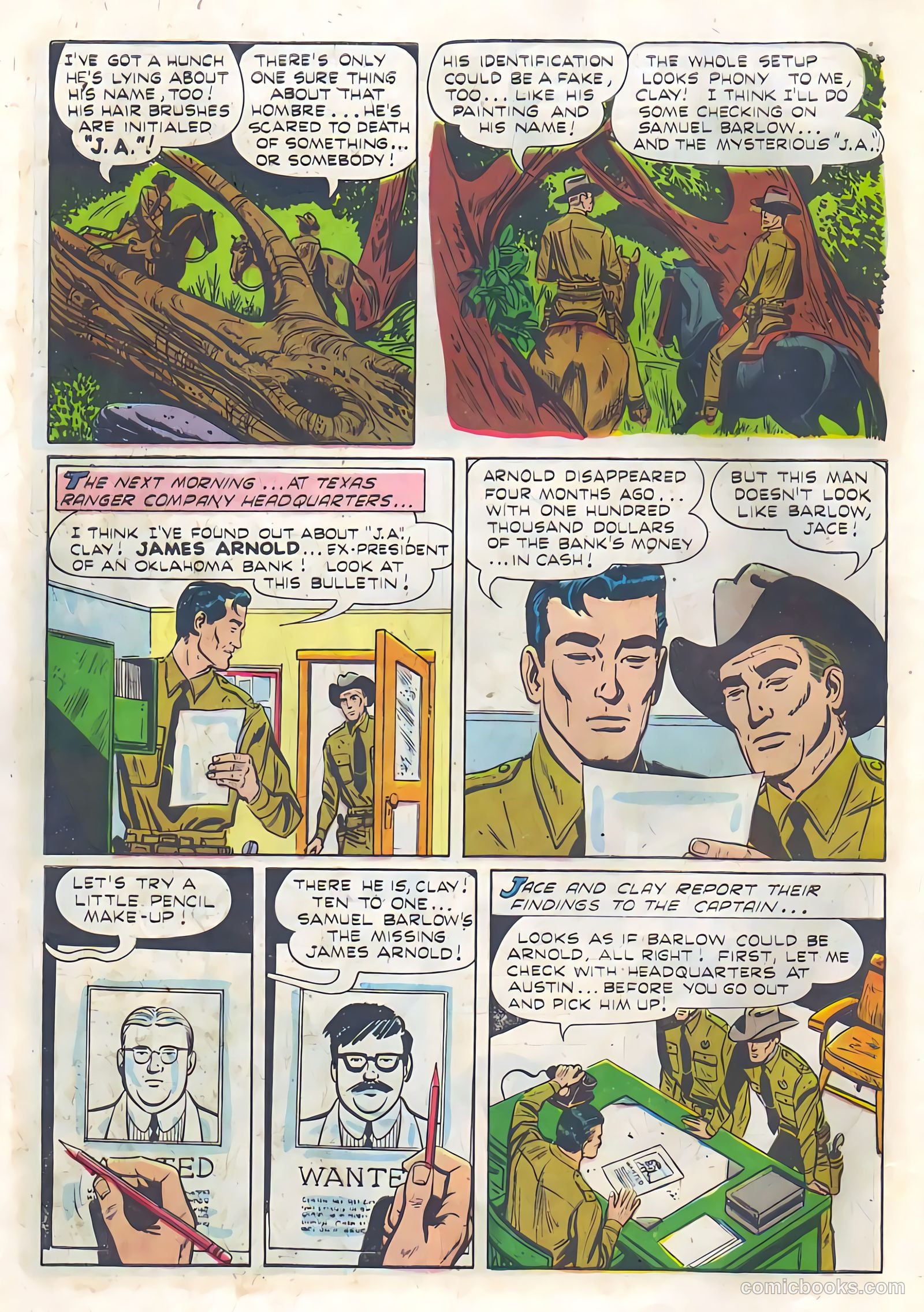 Jace Pearson of the Texas Rangers #9 (1955) — page 30 of 36
