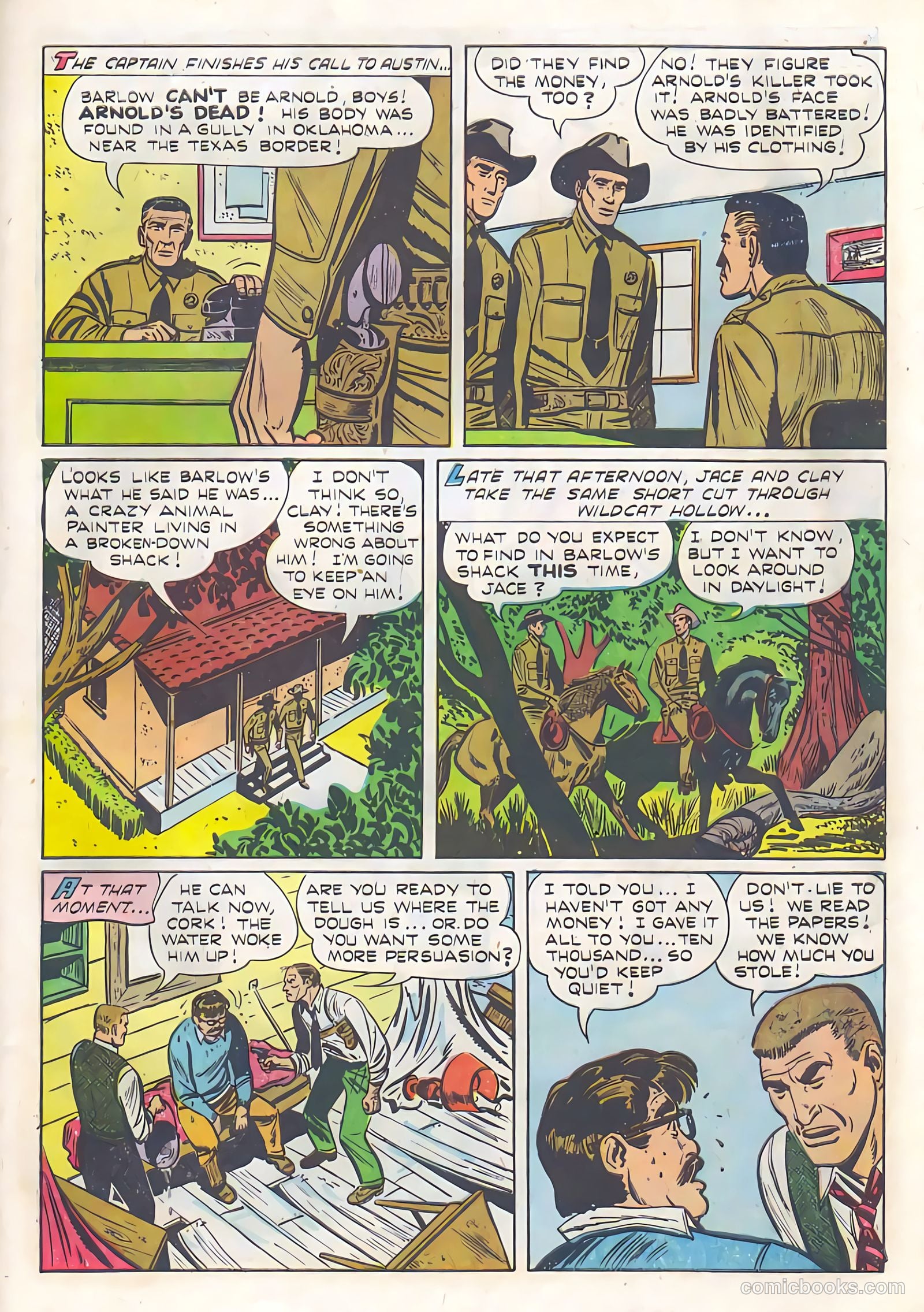 Jace Pearson of the Texas Rangers #9 (1955) — page 31 of 36
