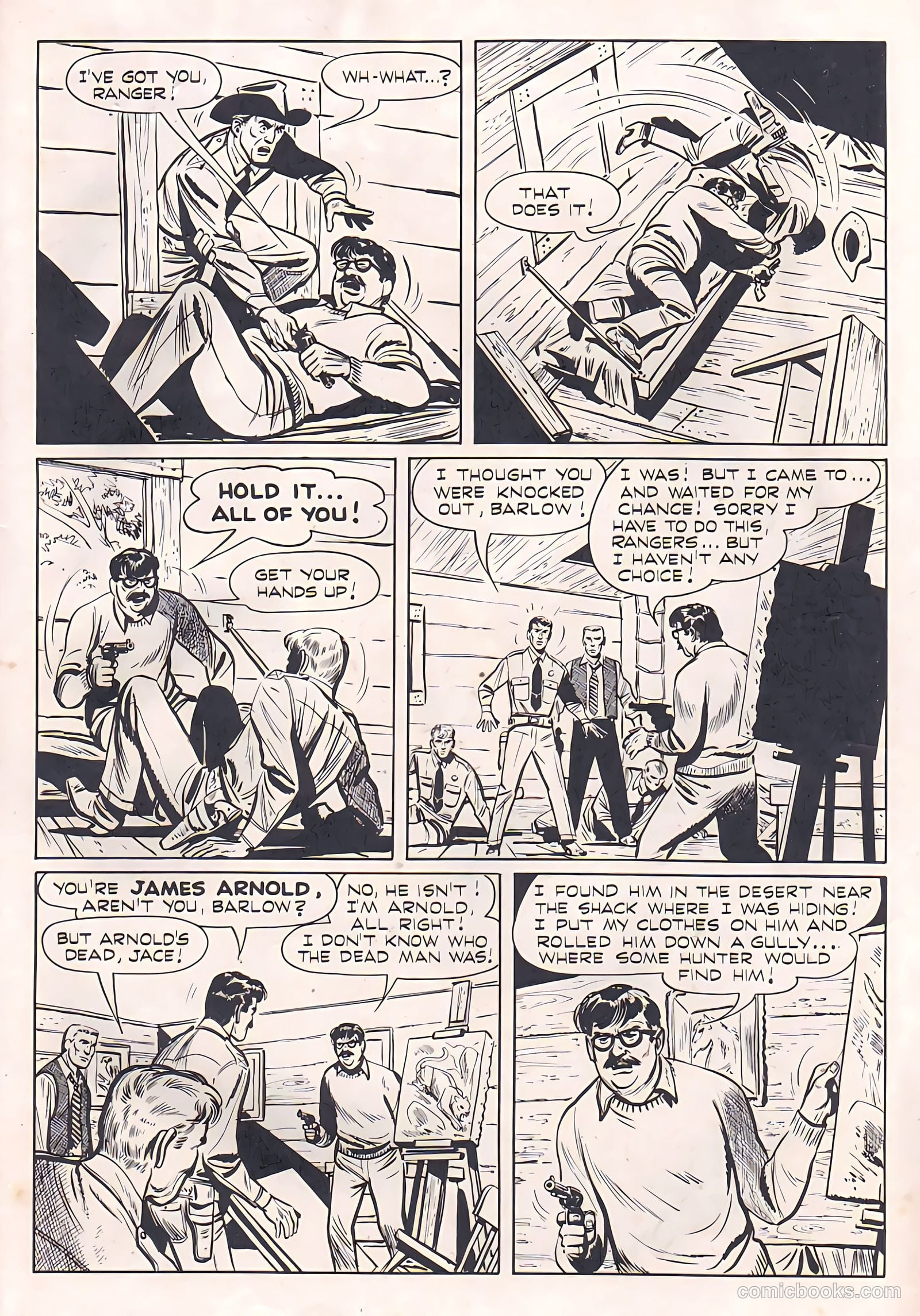 Jace Pearson of the Texas Rangers #9 (1955) — page 35 of 36
