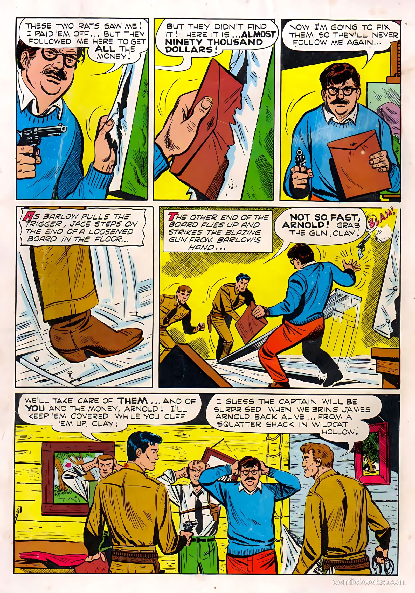 Jace Pearson of the Texas Rangers #9 (1955) — page 36 of 36