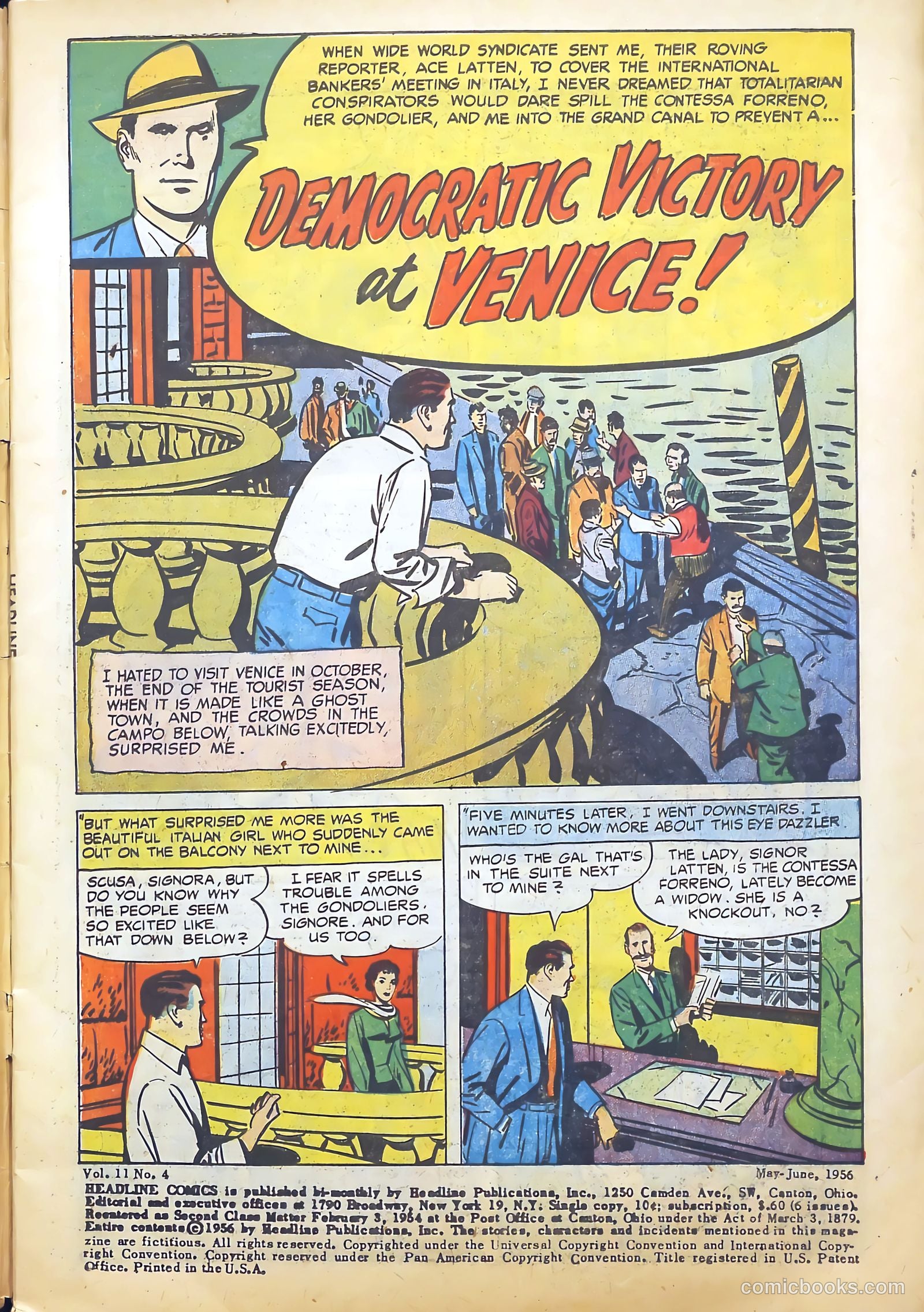 Headline Comics #76 (1949) — page 3 of 36