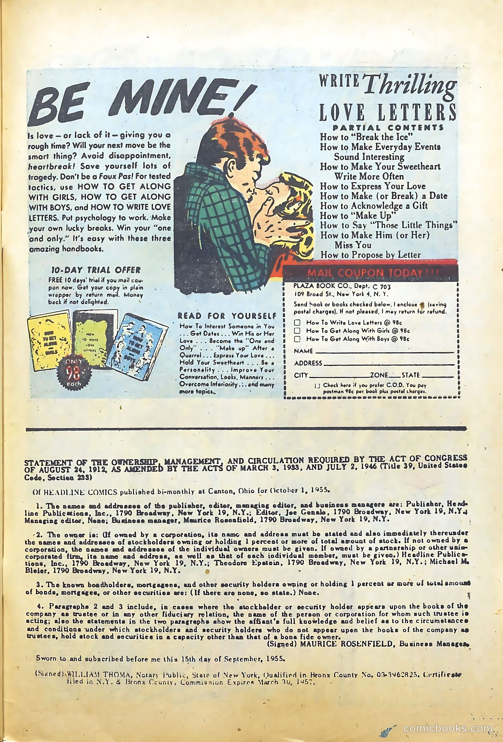 Headline Comics #76 (1949) — page 33 of 36