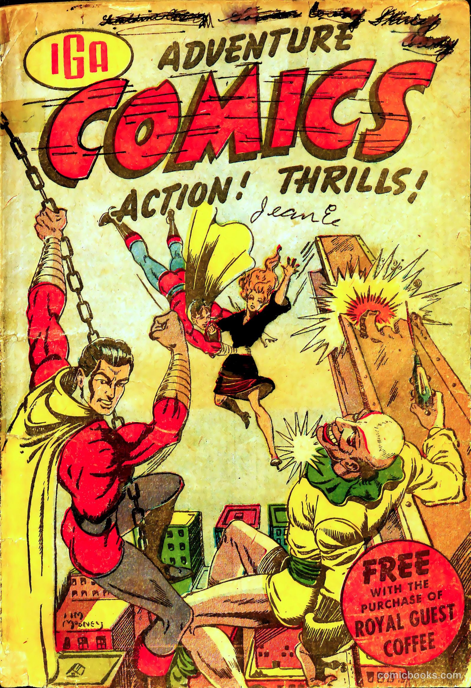 iga adventure comics nn a #nn
