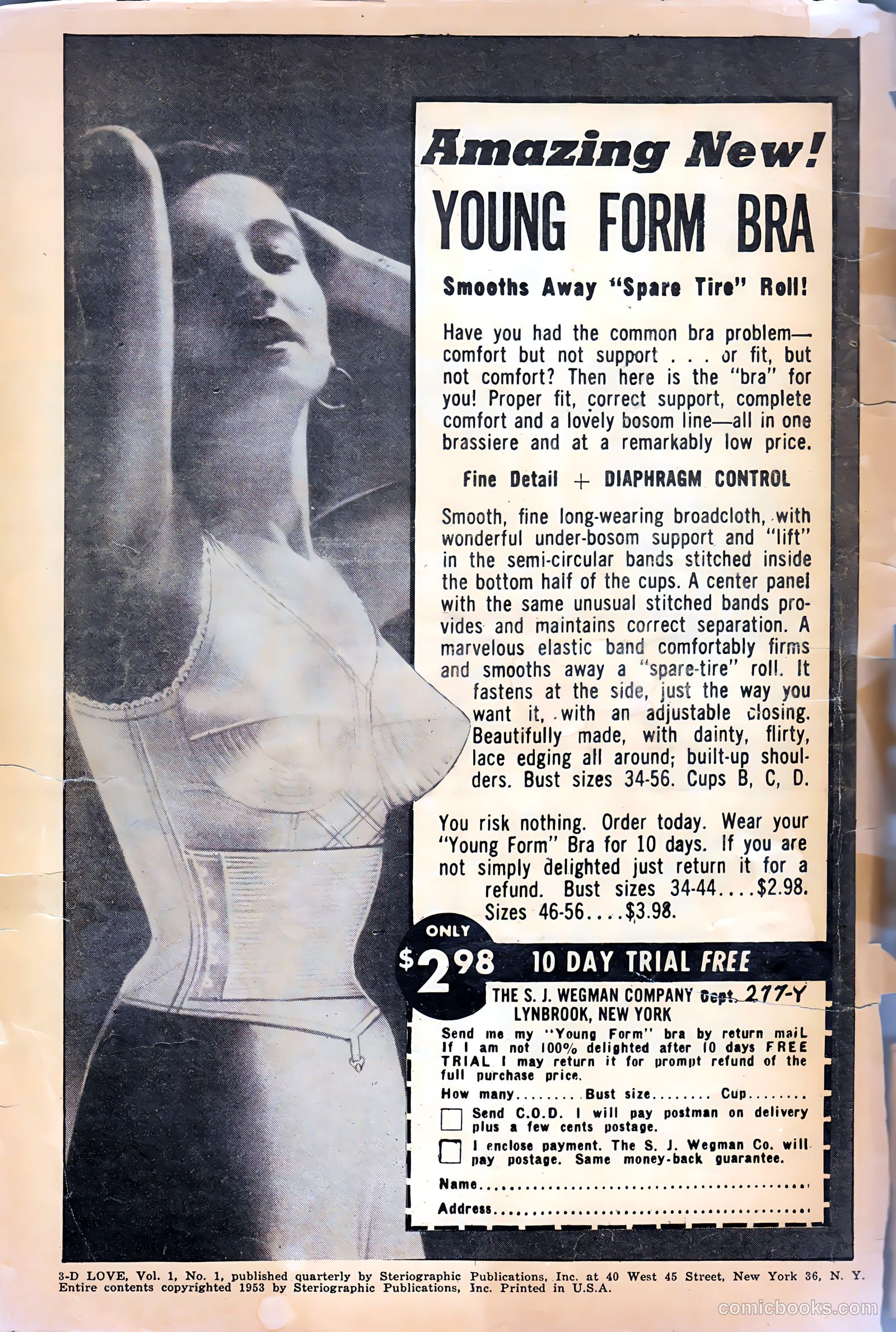 3-D Love #3 (1953) — page 2 of 36