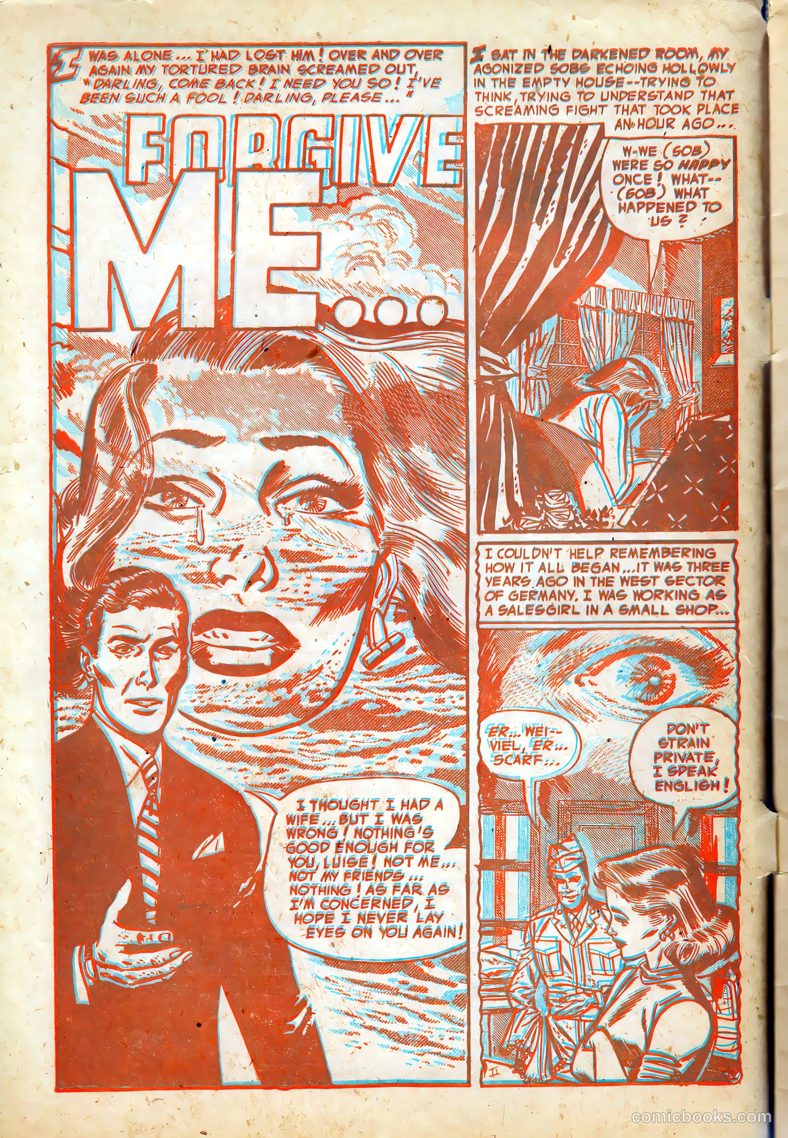 3-D Love #3 (1953) — page 4 of 36