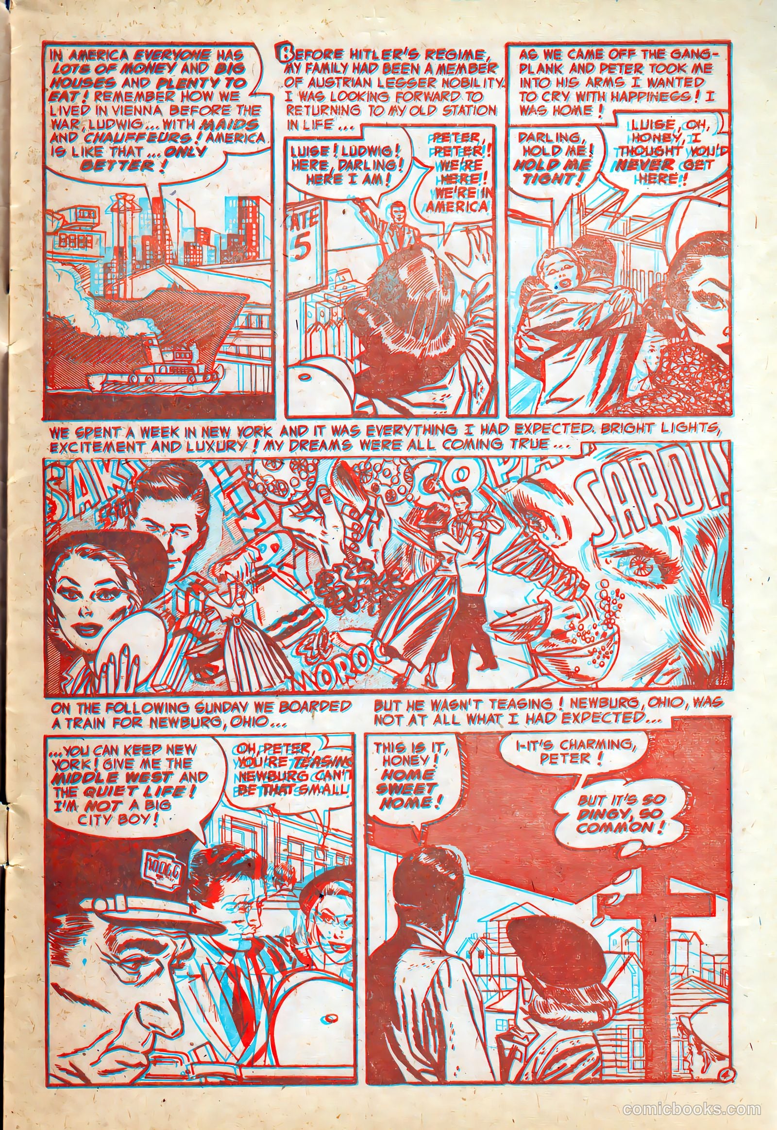 3-D Love #3 (1953) — page 7 of 36