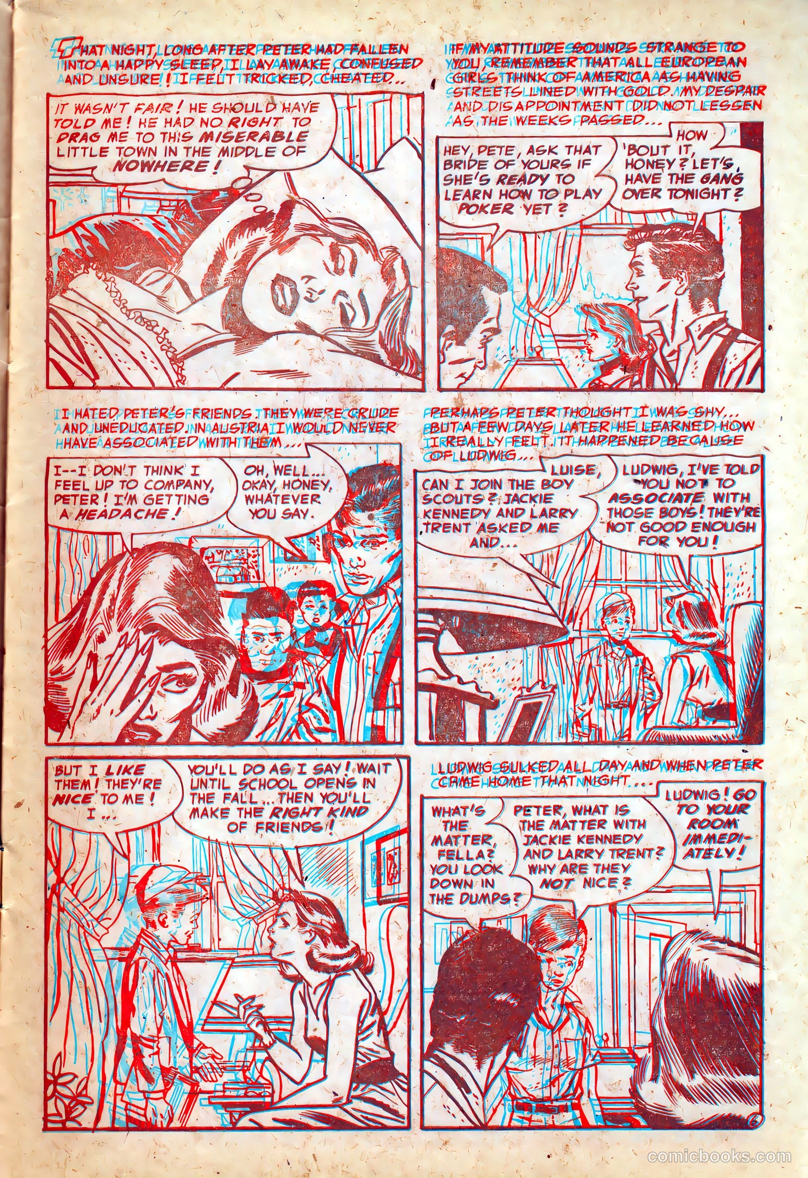 3-D Love #3 (1953) — page 9 of 36