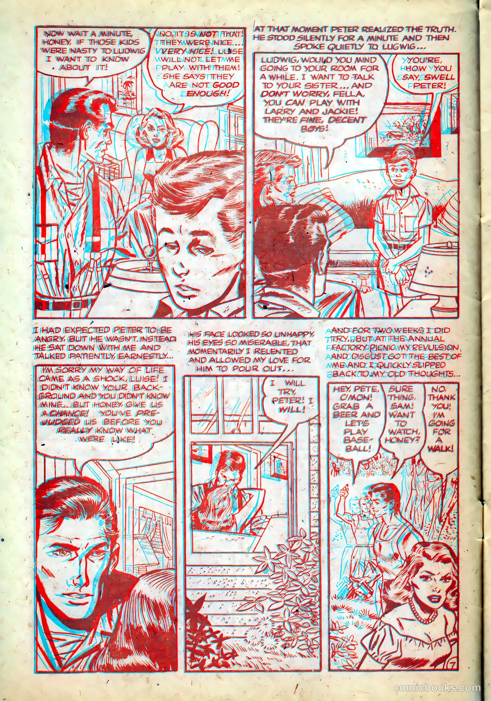3-D Love #3 (1953) — page 10 of 36