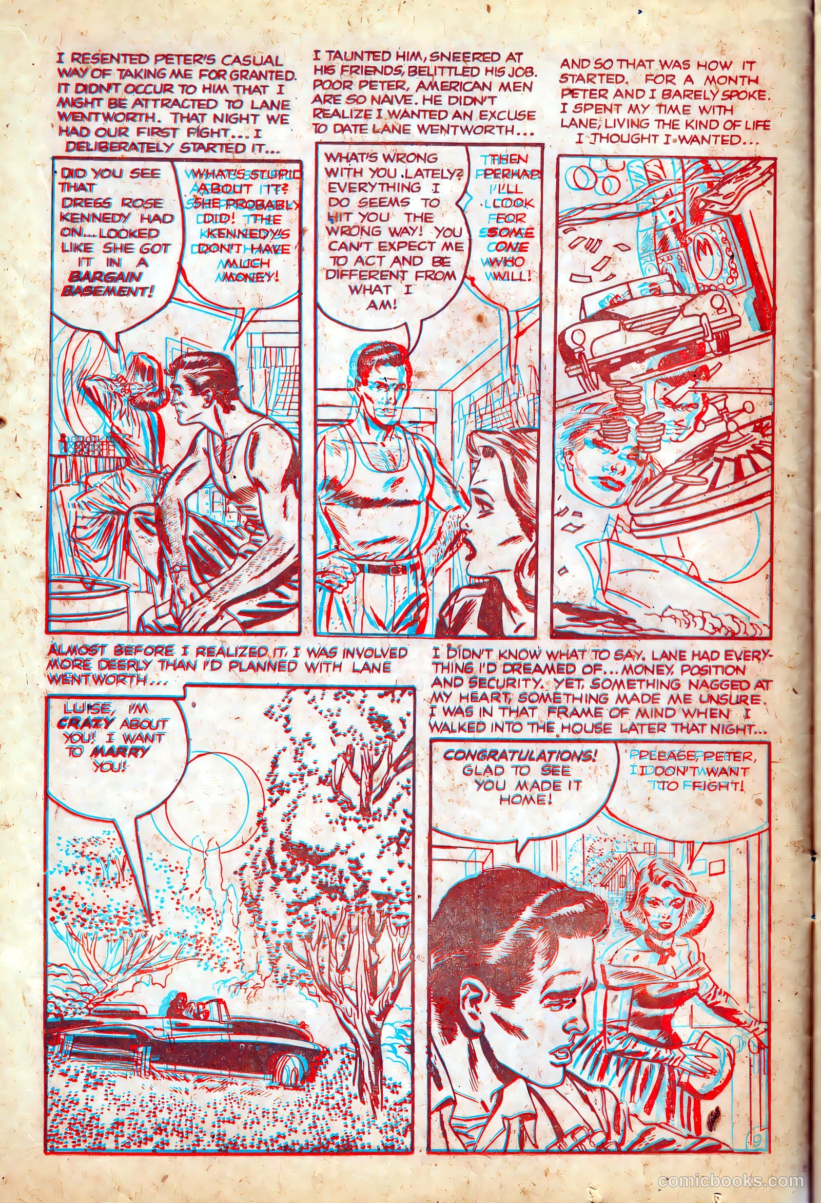 3-D Love #3 (1953) — page 12 of 36