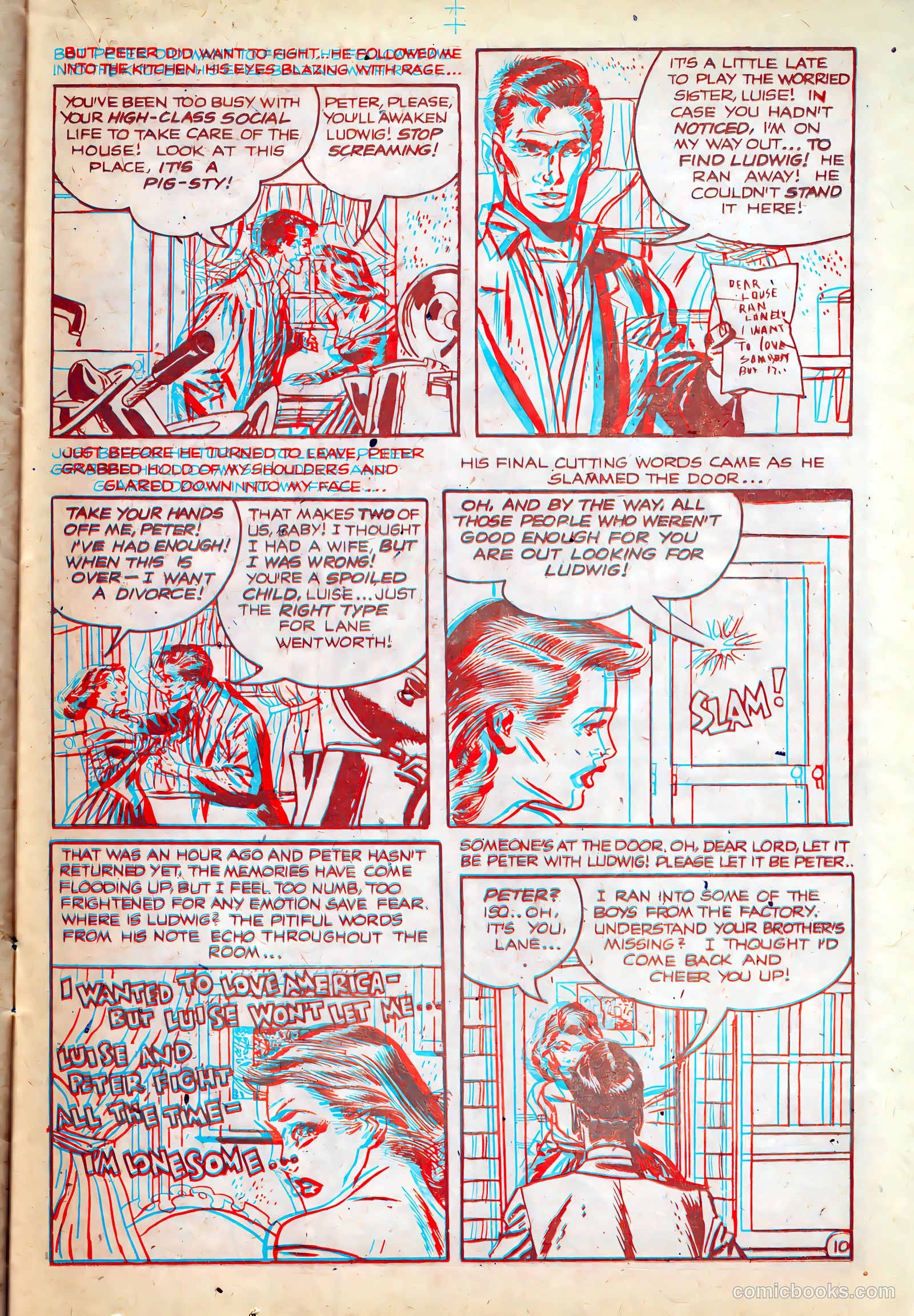 3-D Love #3 (1953) — page 13 of 36
