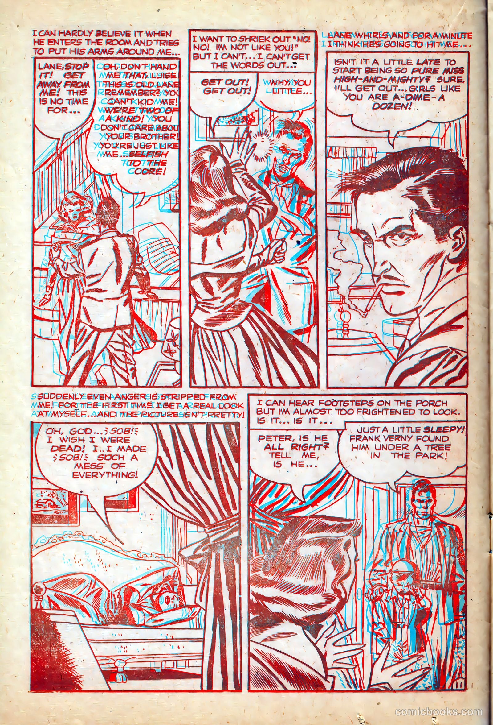 3-D Love #3 (1953) — page 14 of 36