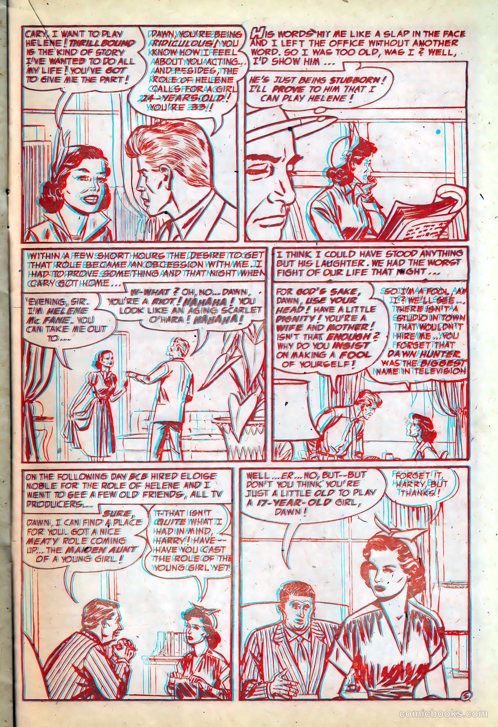 3-D Love #3 (1953) — page 21 of 36