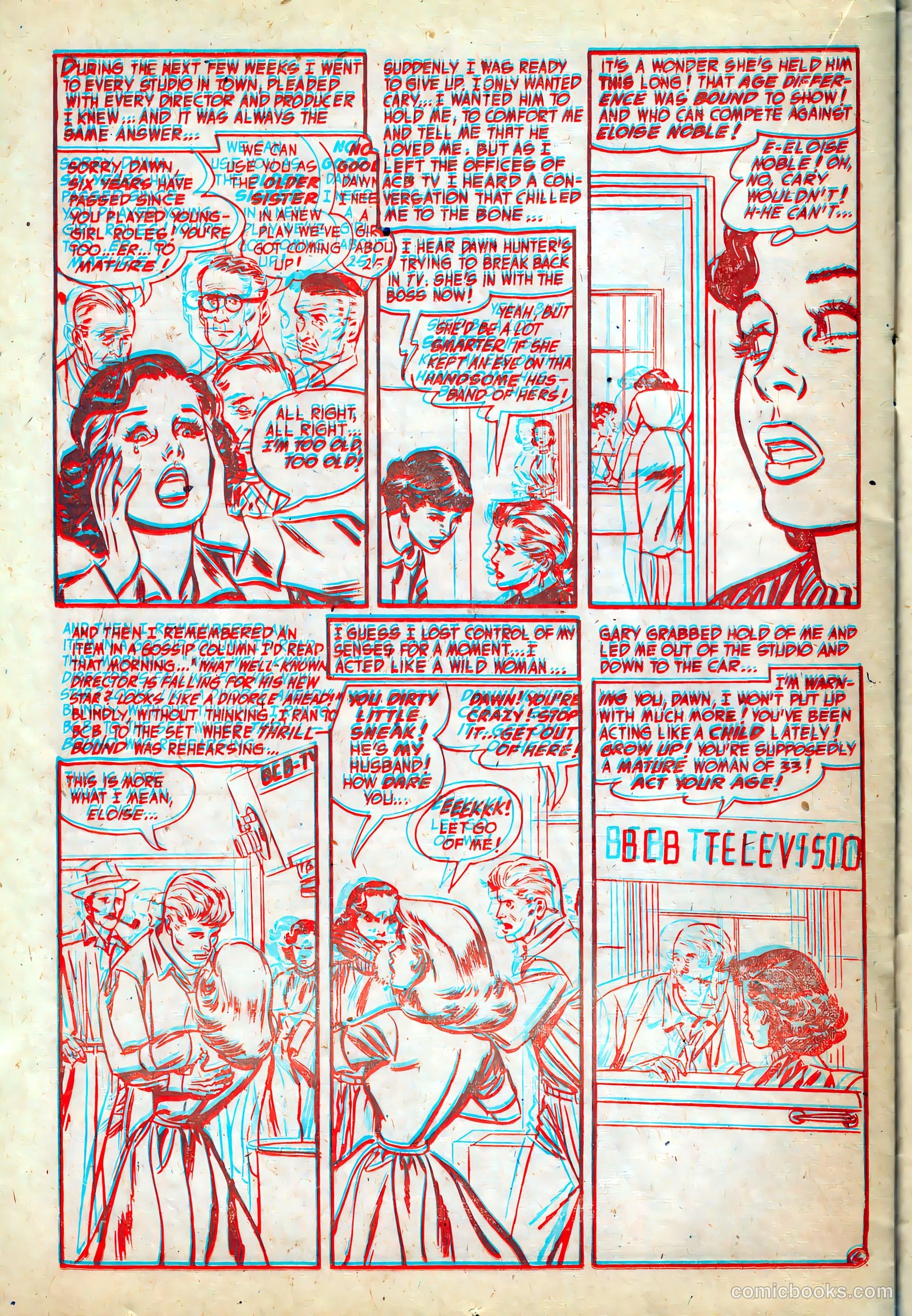 3-D Love #3 (1953) — page 22 of 36