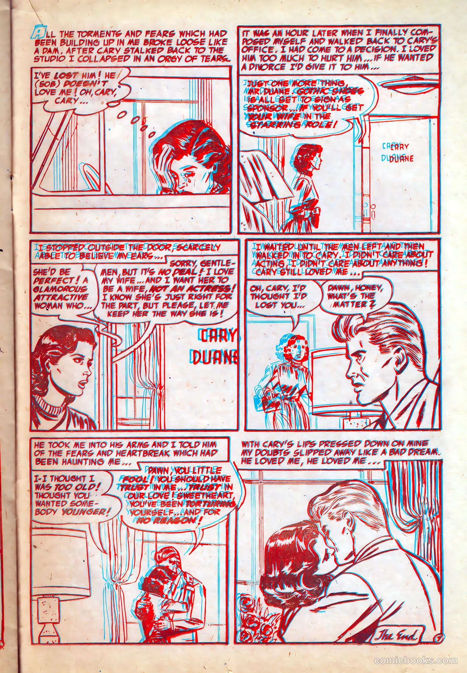 3-D Love #3 (1953) — page 23 of 36