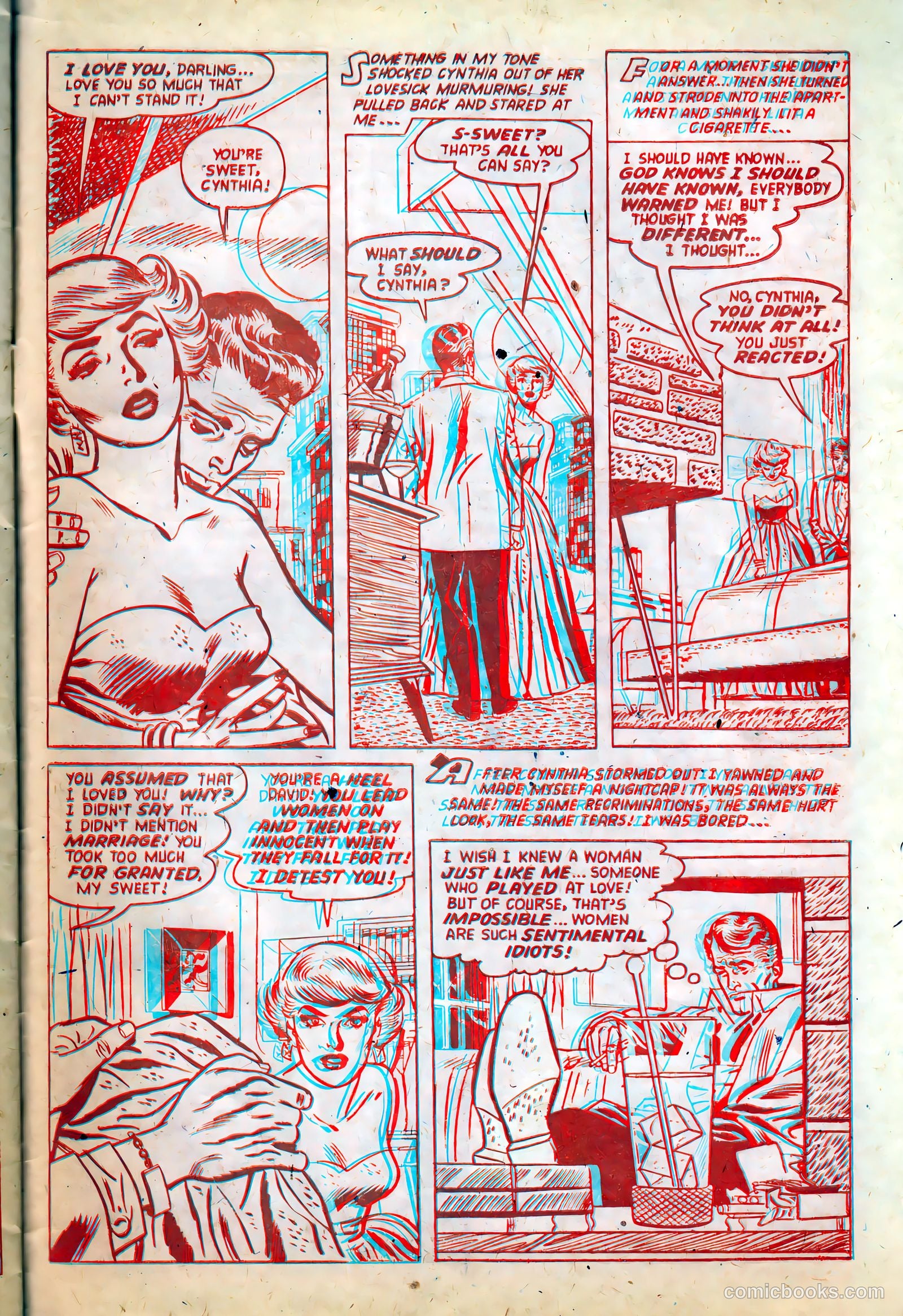 3-D Love #3 (1953) — page 27 of 36
