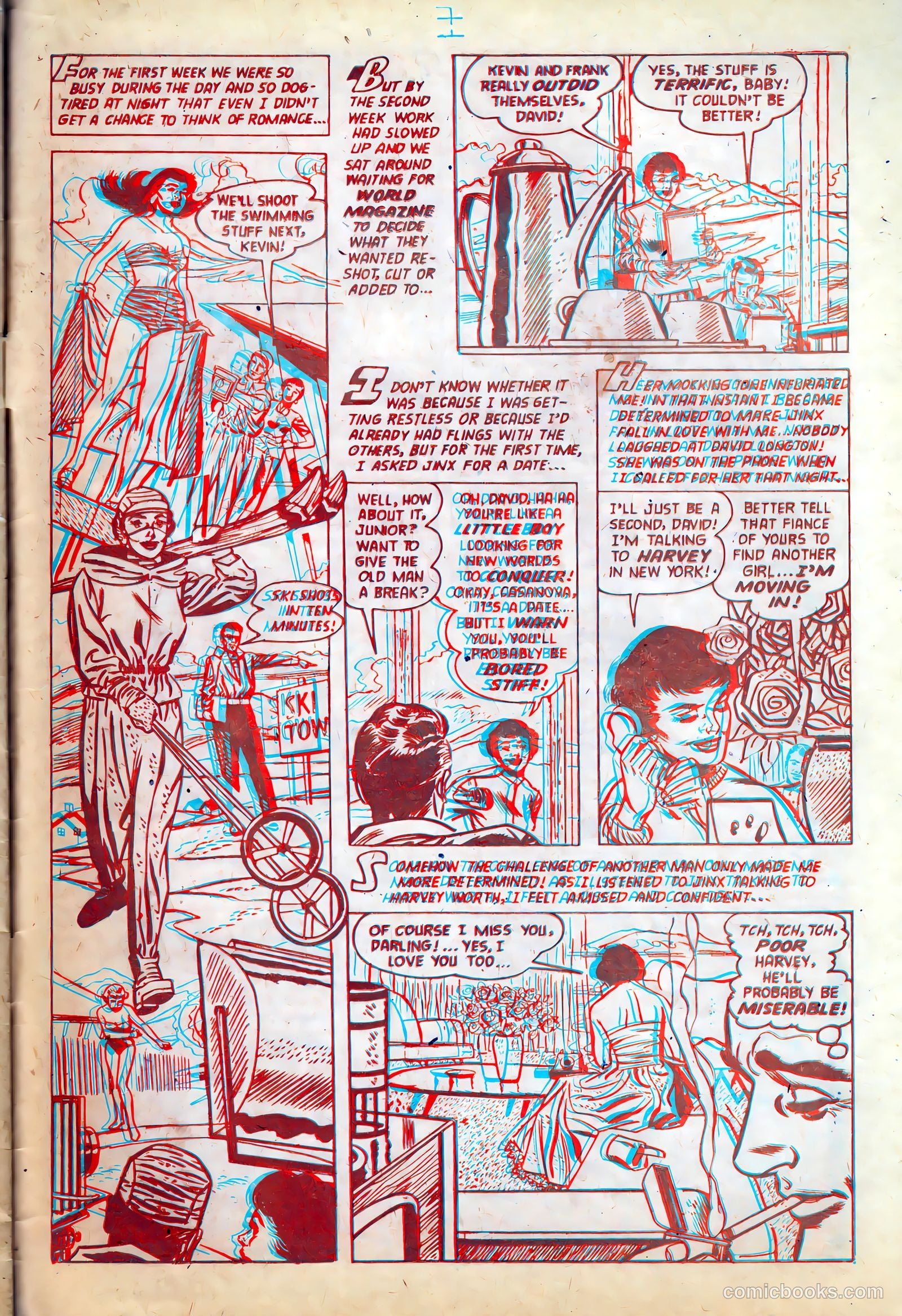 3-D Love #3 (1953) — page 29 of 36