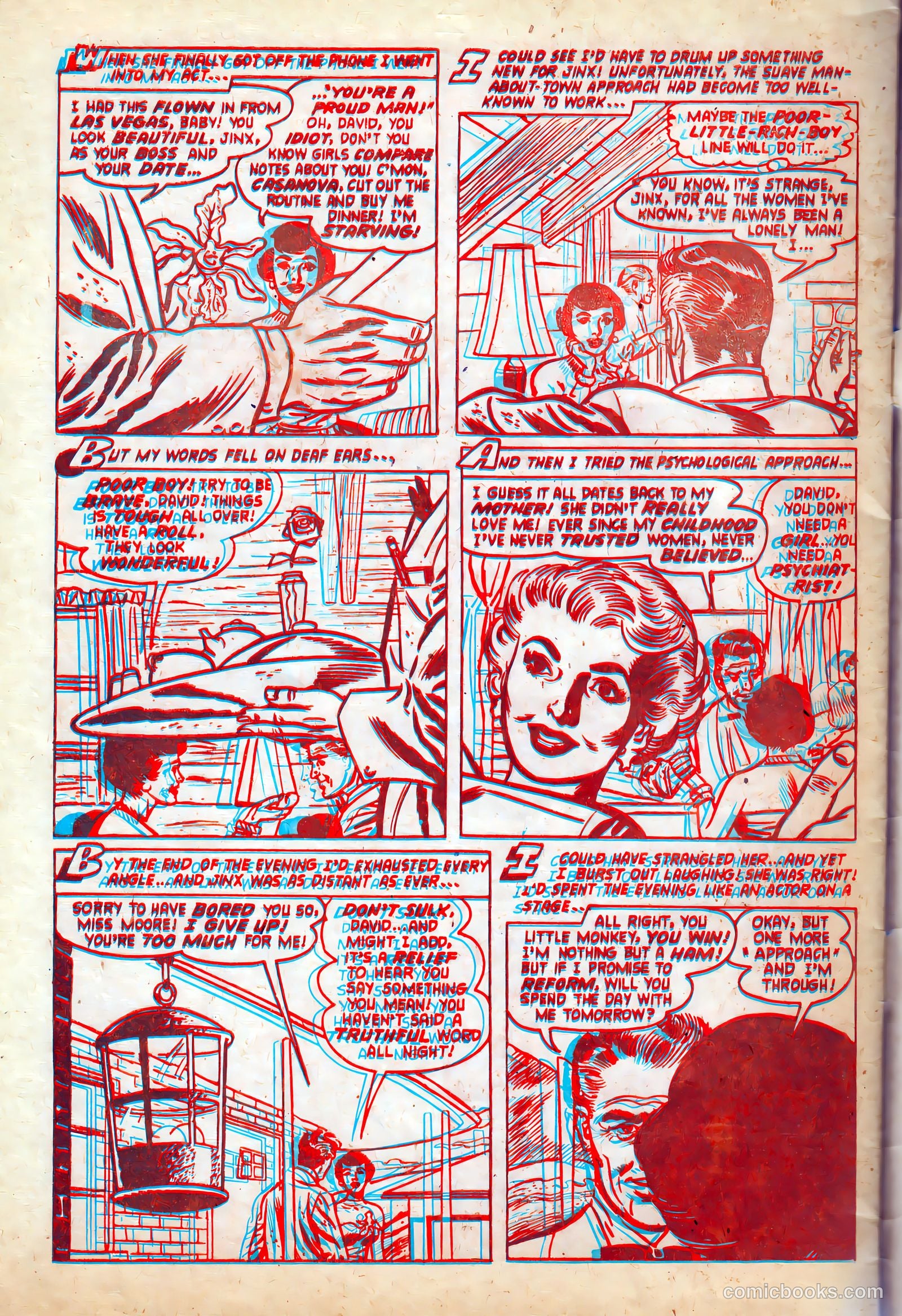 3-D Love #3 (1953) — page 30 of 36