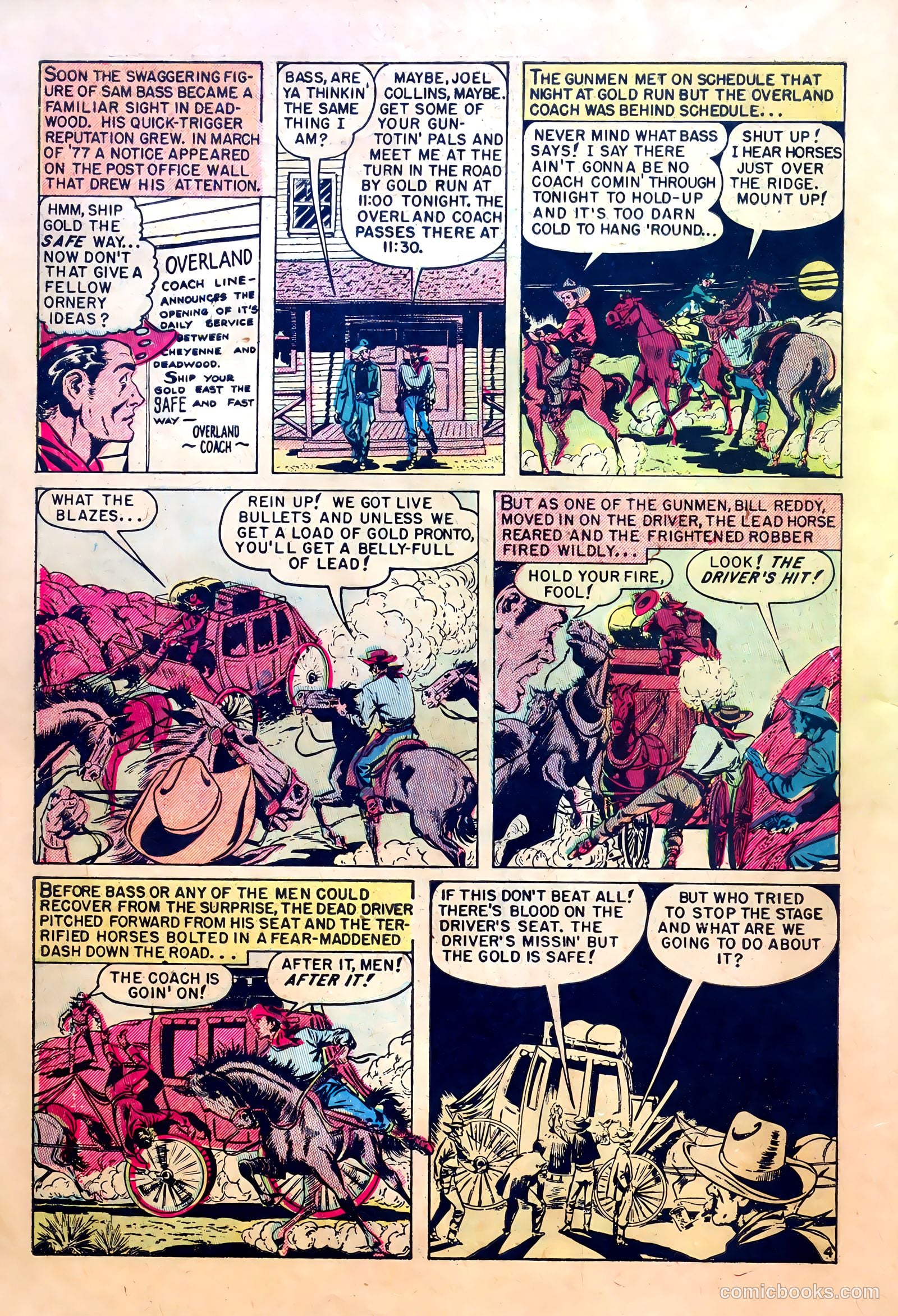 King of the Bad Men of Deadwood #nn (1950) — page 6 of 36