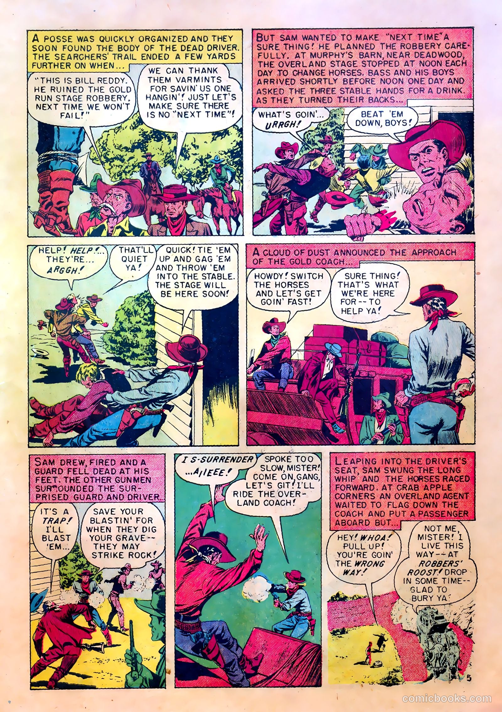 King of the Bad Men of Deadwood #nn (1950) — page 7 of 36