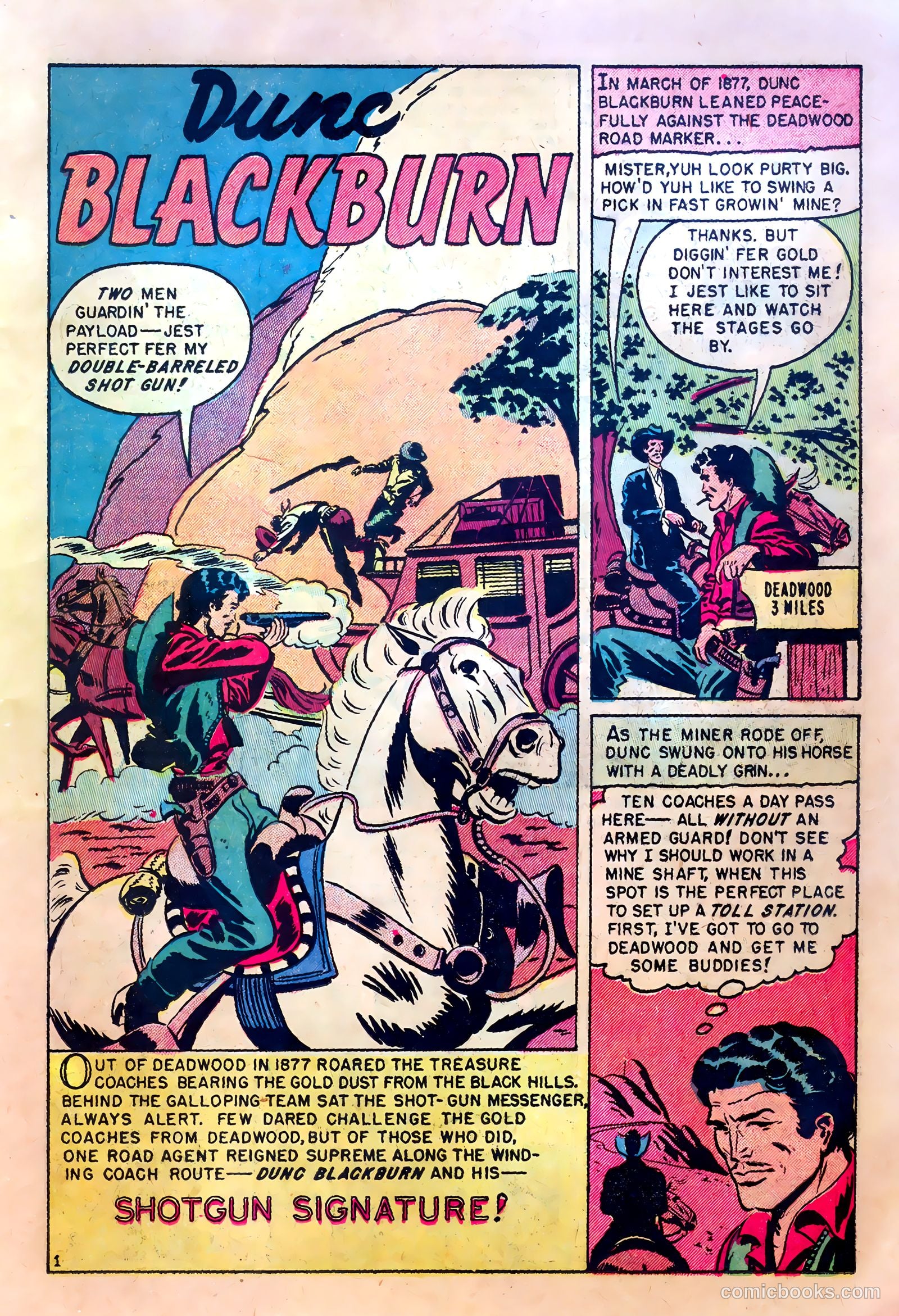 King of the Bad Men of Deadwood #nn (1950) — page 11 of 36