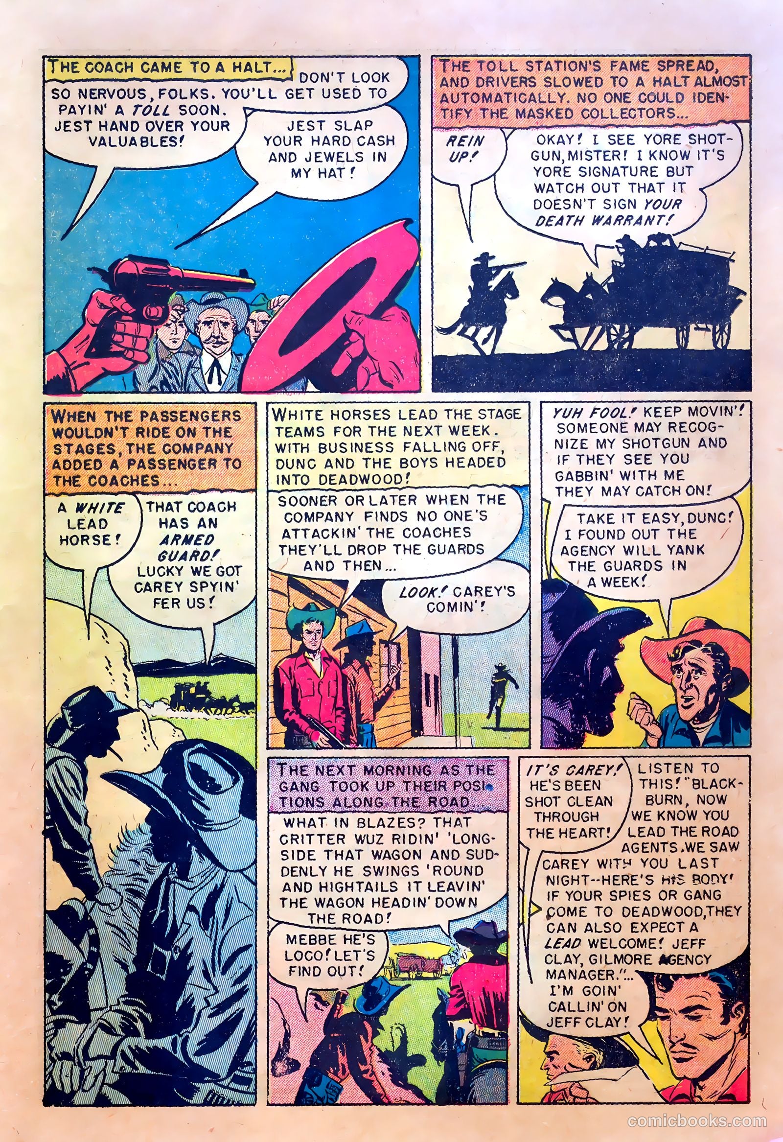 King of the Bad Men of Deadwood #nn (1950) — page 13 of 36