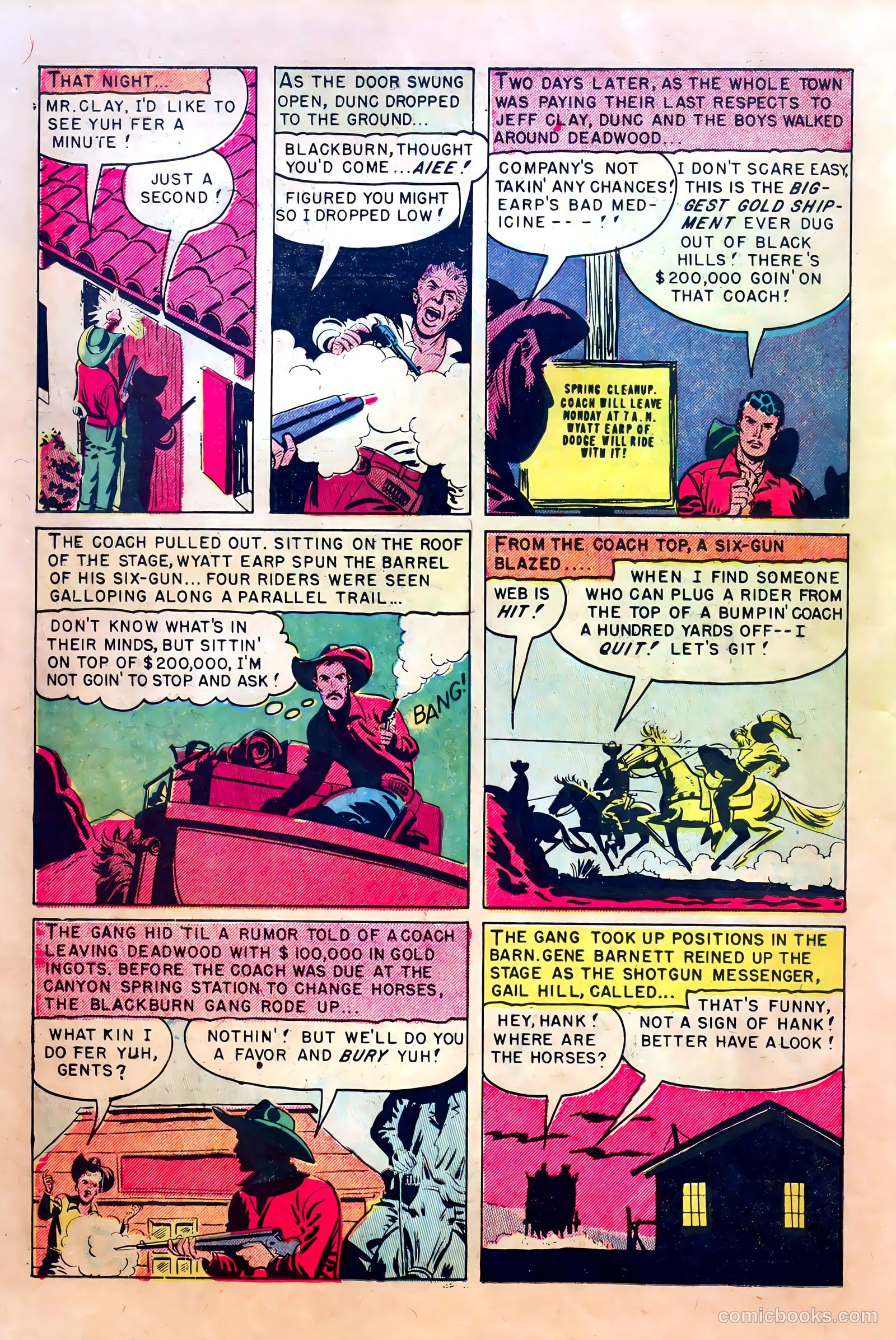 King of the Bad Men of Deadwood #nn (1950) — page 14 of 36