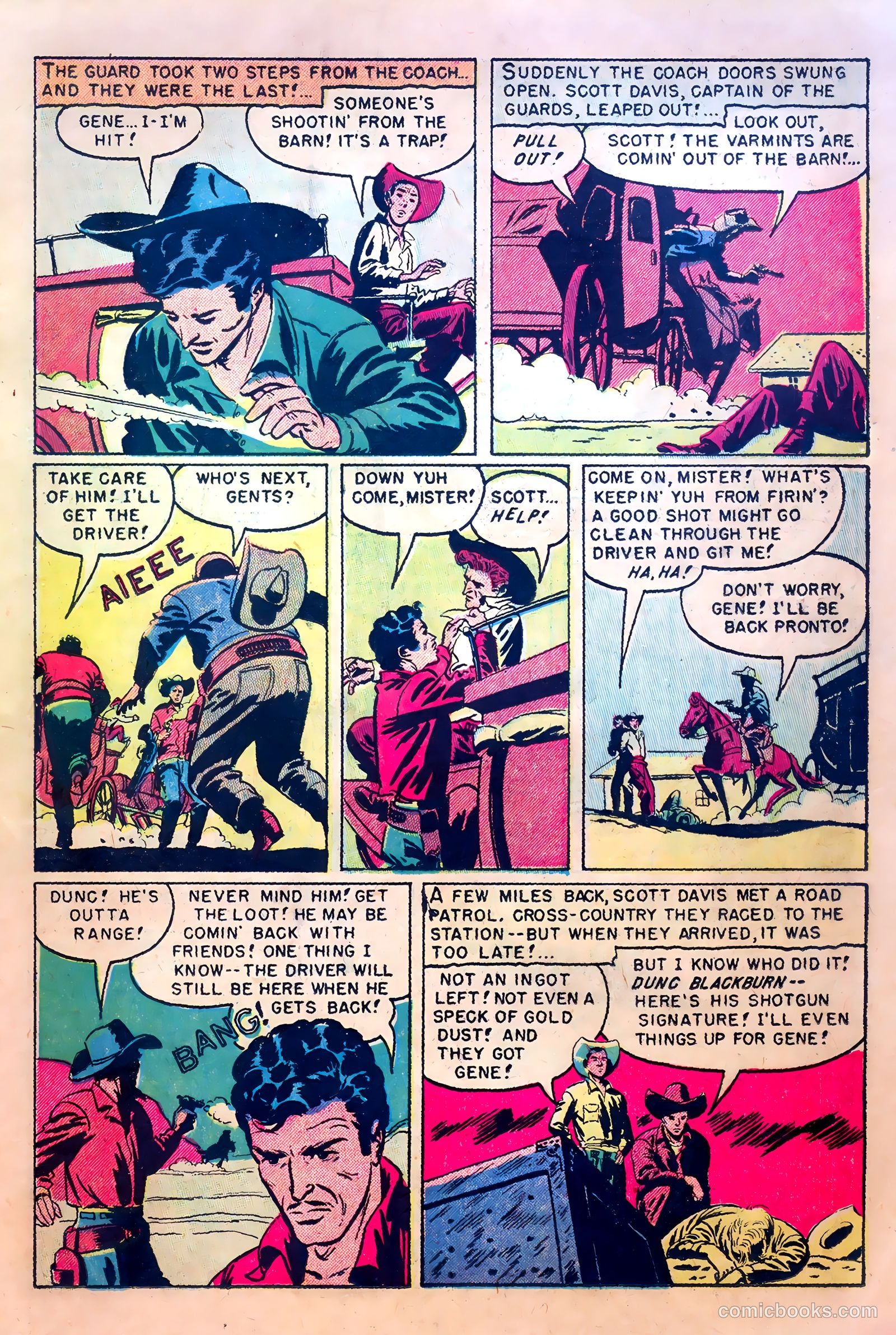 King of the Bad Men of Deadwood #nn (1950) — page 15 of 36