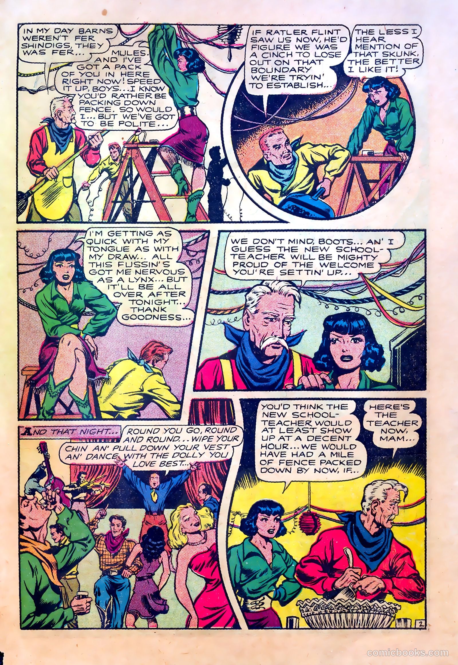 King of the Bad Men of Deadwood #nn (1950) — page 29 of 36