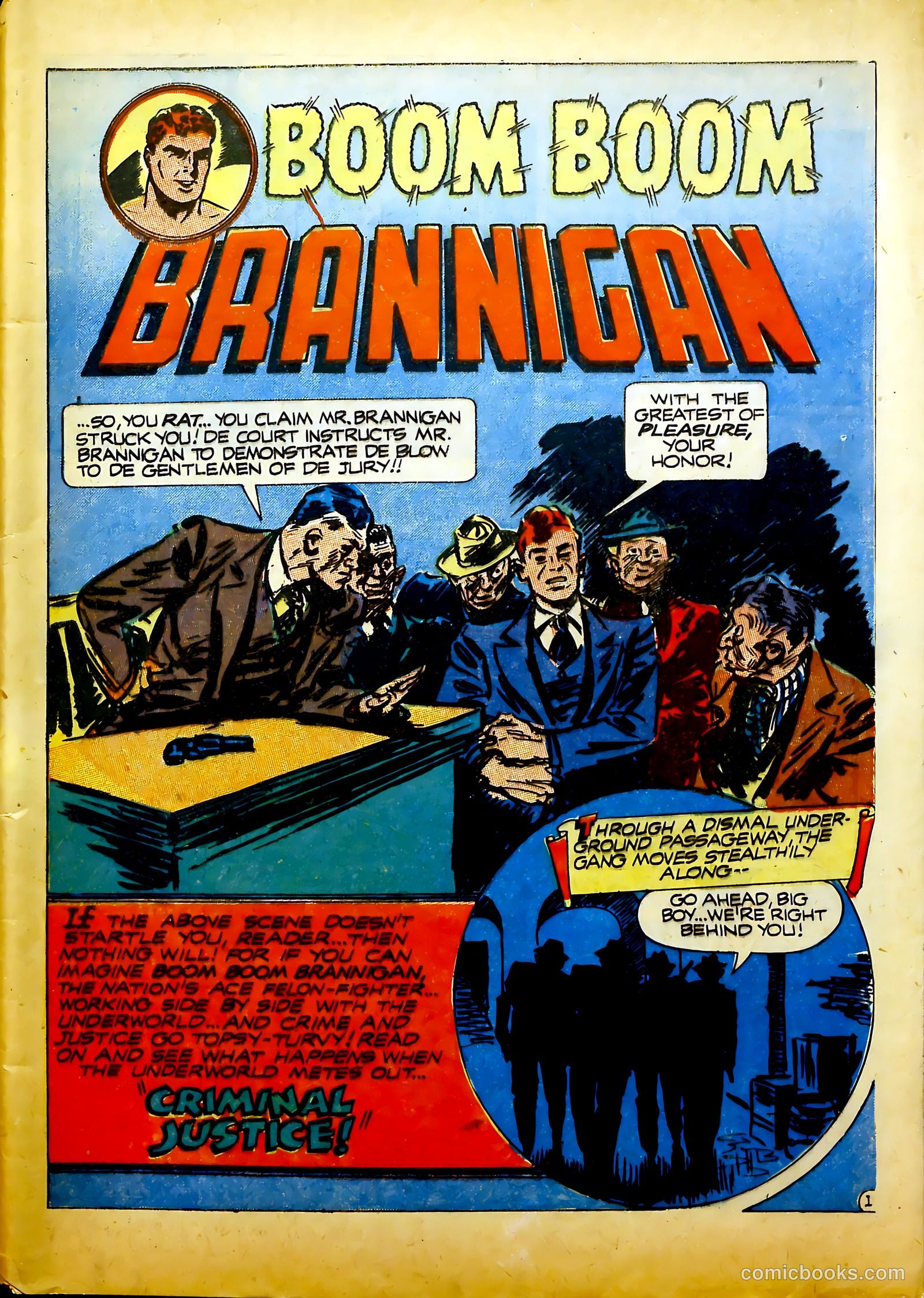 Prize Comics #50 (1940) — page 3 of 52