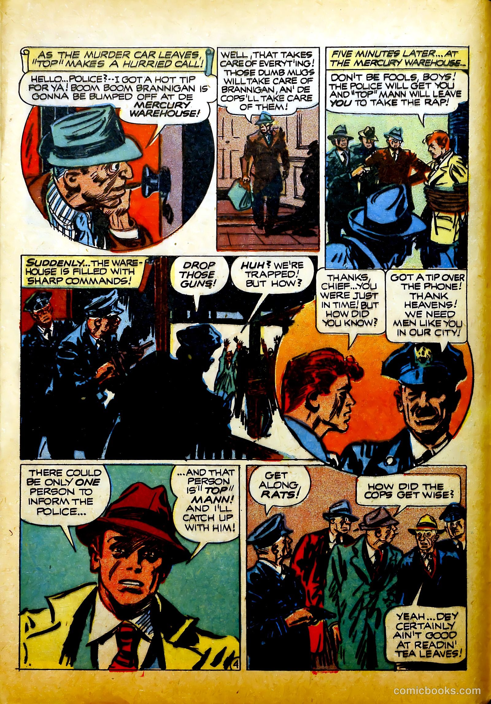 Prize Comics #50 (1940) — page 6 of 52