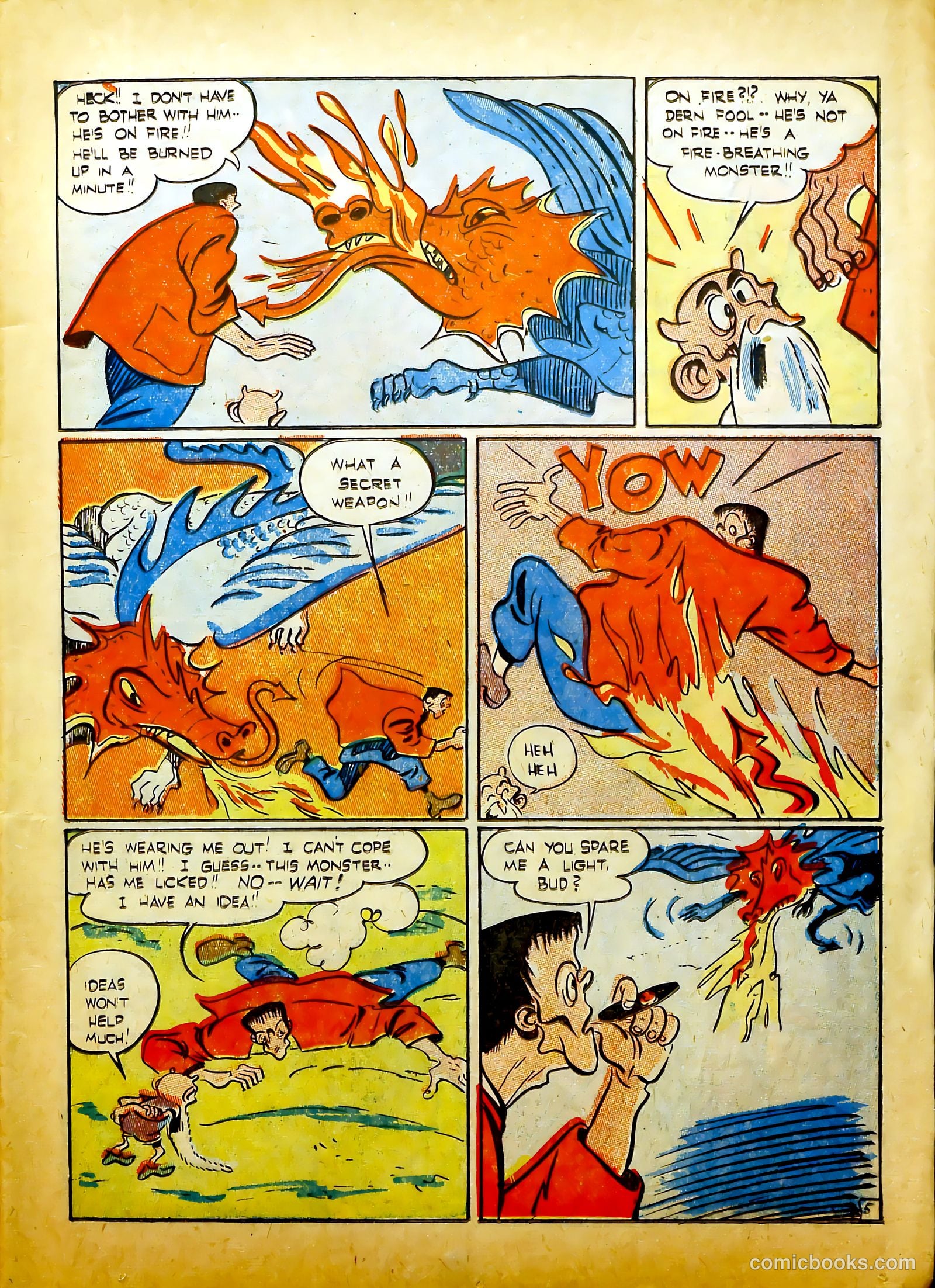 Prize Comics #50 (1940) — page 19 of 52